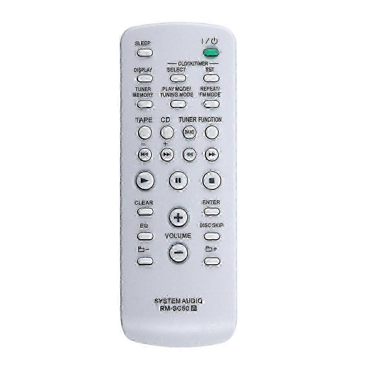 RM-SC50 Fernbedienung Ersatz für MHC-RG295 HCD-RG295 MHC-GX470 HCD-GX470 MHC-GX570 Micro-Hi-Fi-Faktor-System