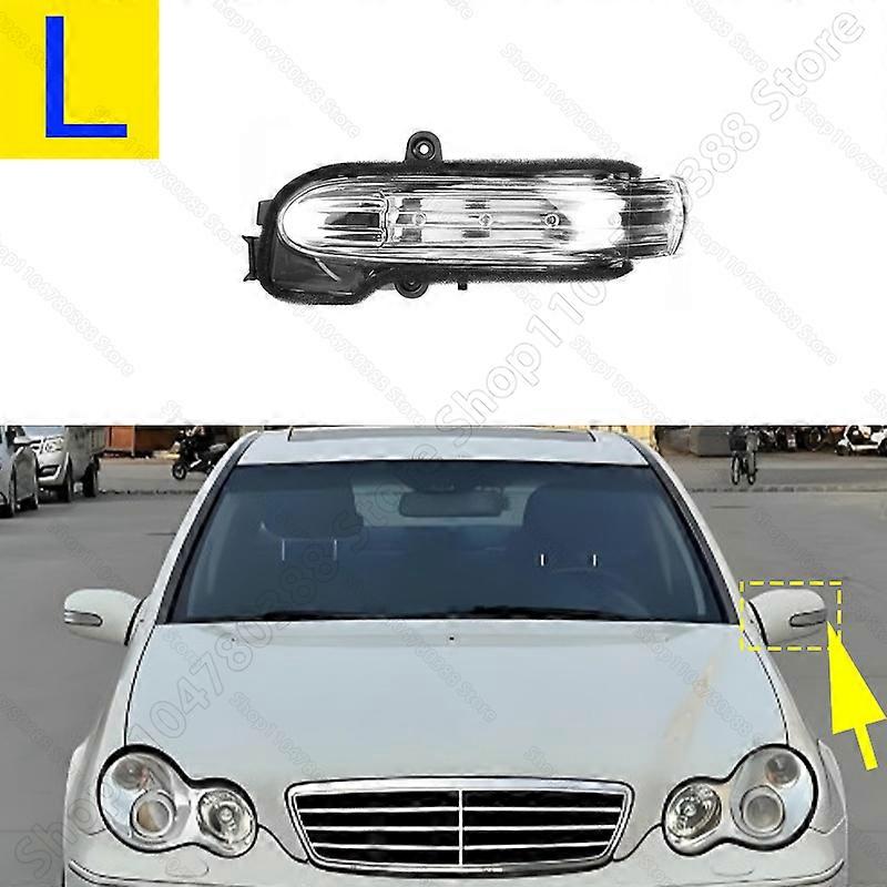 Compatible Rearview Mirror Turn Signal Marker Blinker Lamp Light For 2001-2007 W203 Benz C230/240/280/320/350 2038201521 2038201621