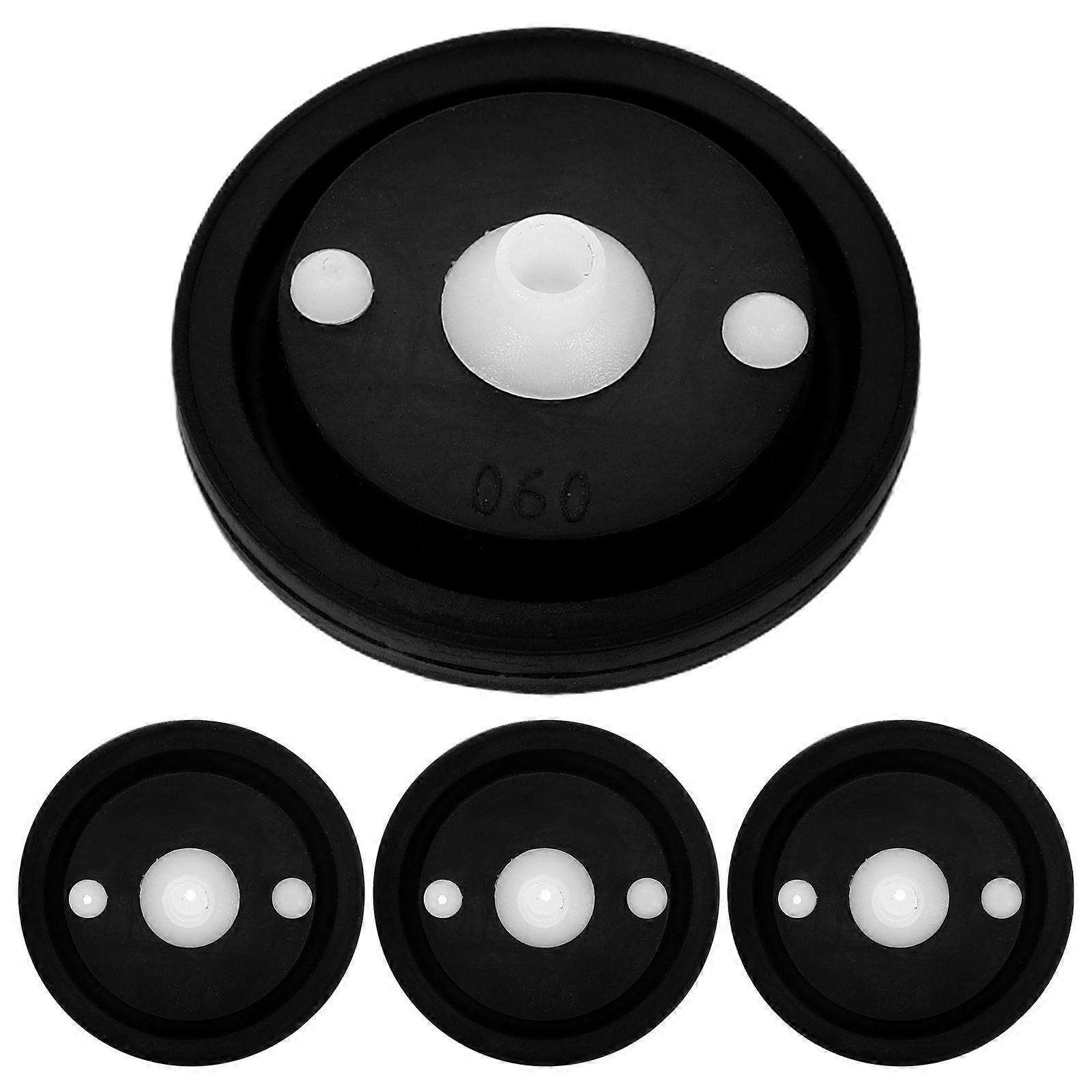 4pcs Solenoid Valve Diaphragm Parts Water Supply Systems Easy To Install And Replace For Washing Machine Water Inlet Valve Plumbing Repair