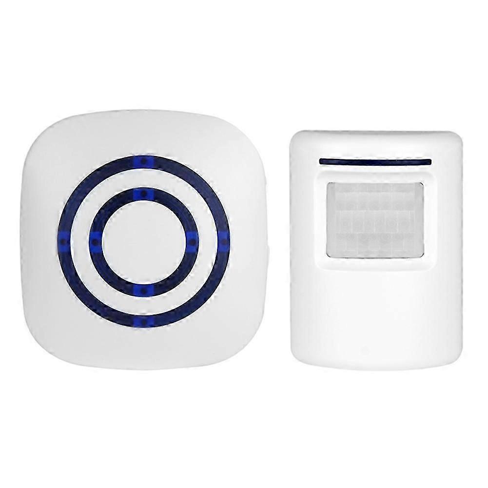 Wireless Passage Alarm System with Motion Detector and Shop Bell for Security Alerts