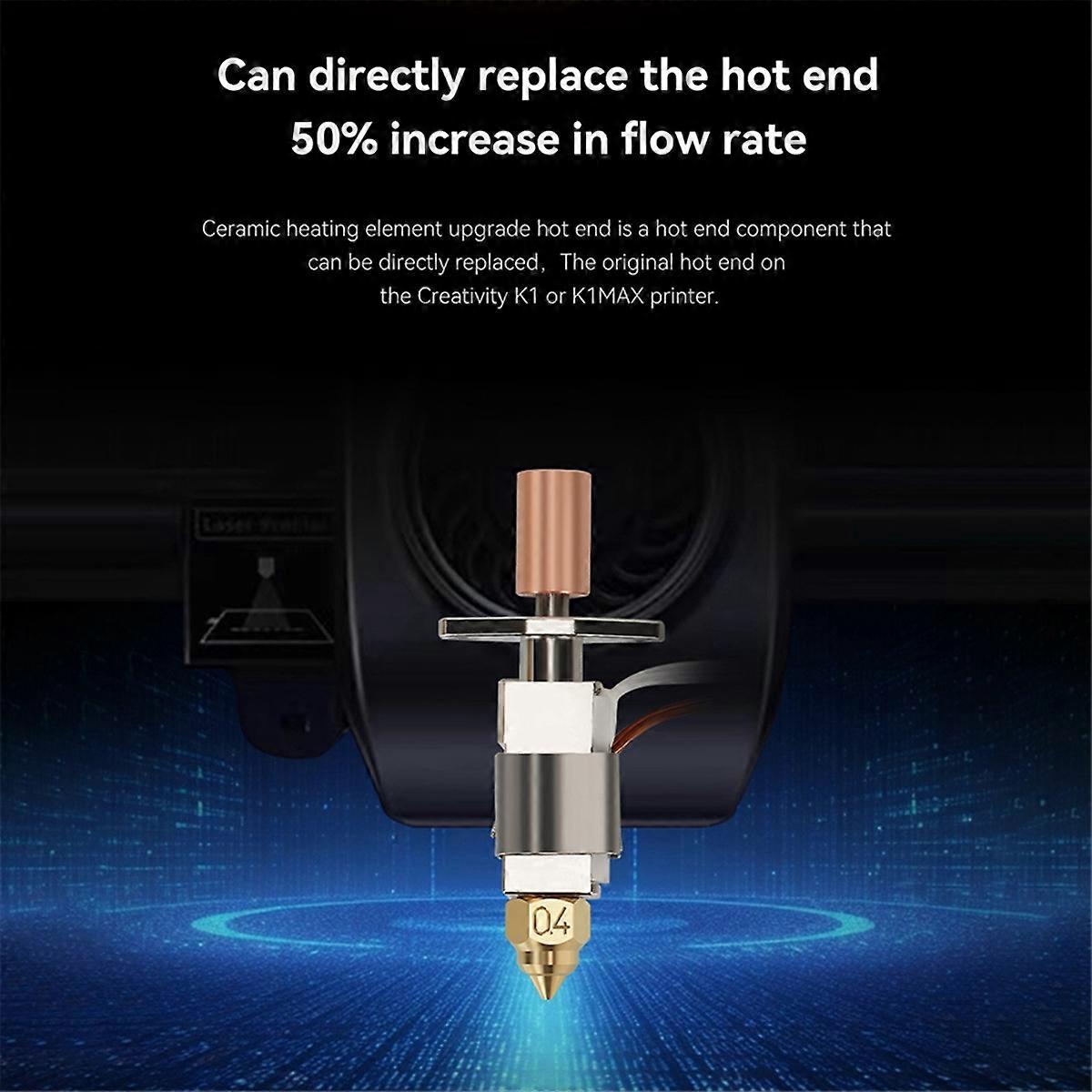 For K1/K1 Max Upgrade end Kit Ceramic Heating Plate 550°C