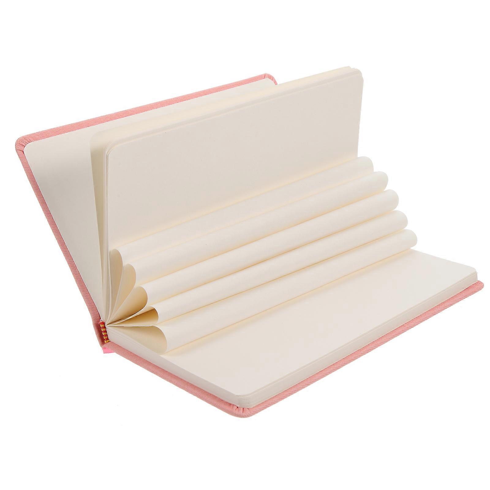 Pink Daily Notebook for Writing Use with 5Sets of Journal