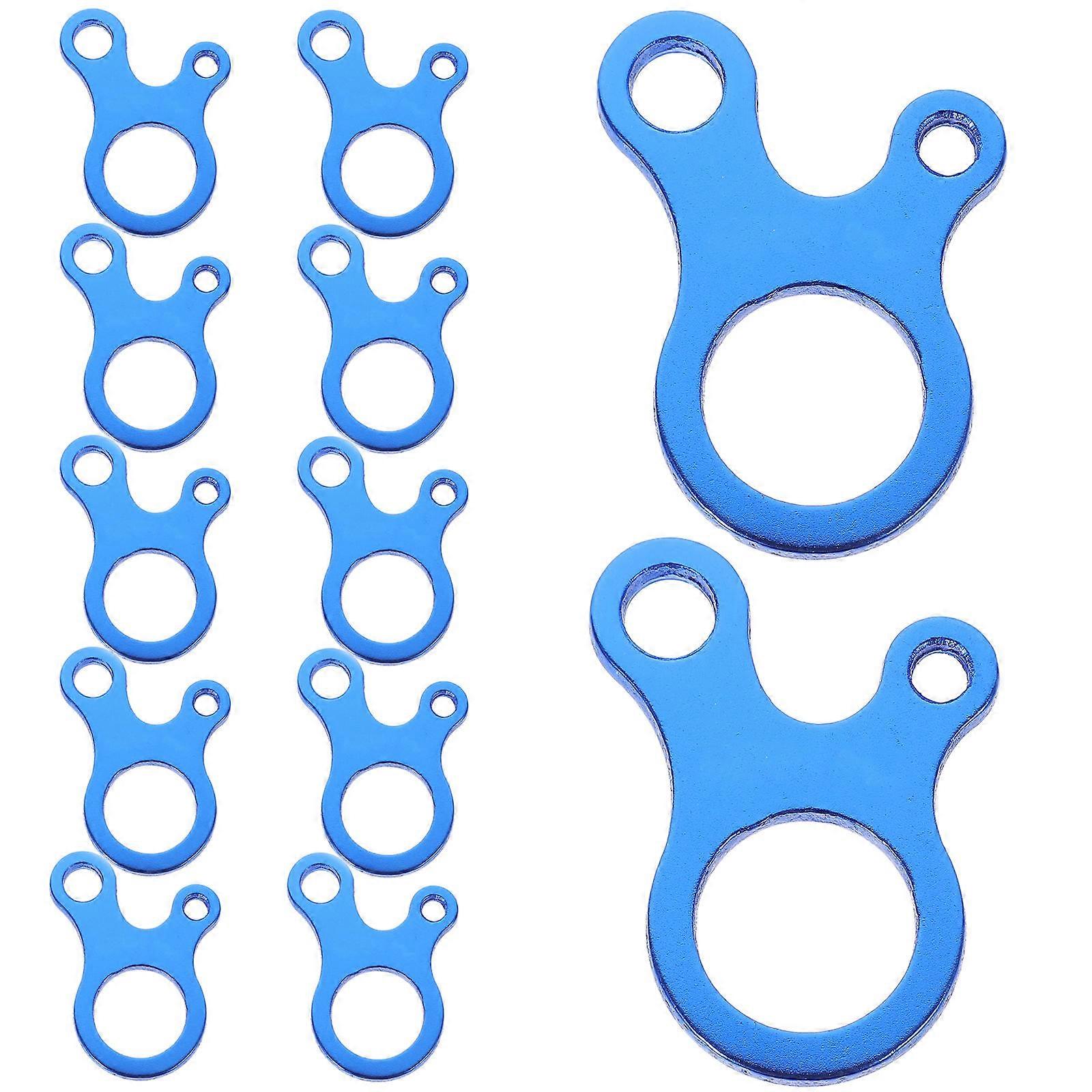 Kötéldugó kemping szél kötél csat sátor kötéldugó kék szélálló 12 db