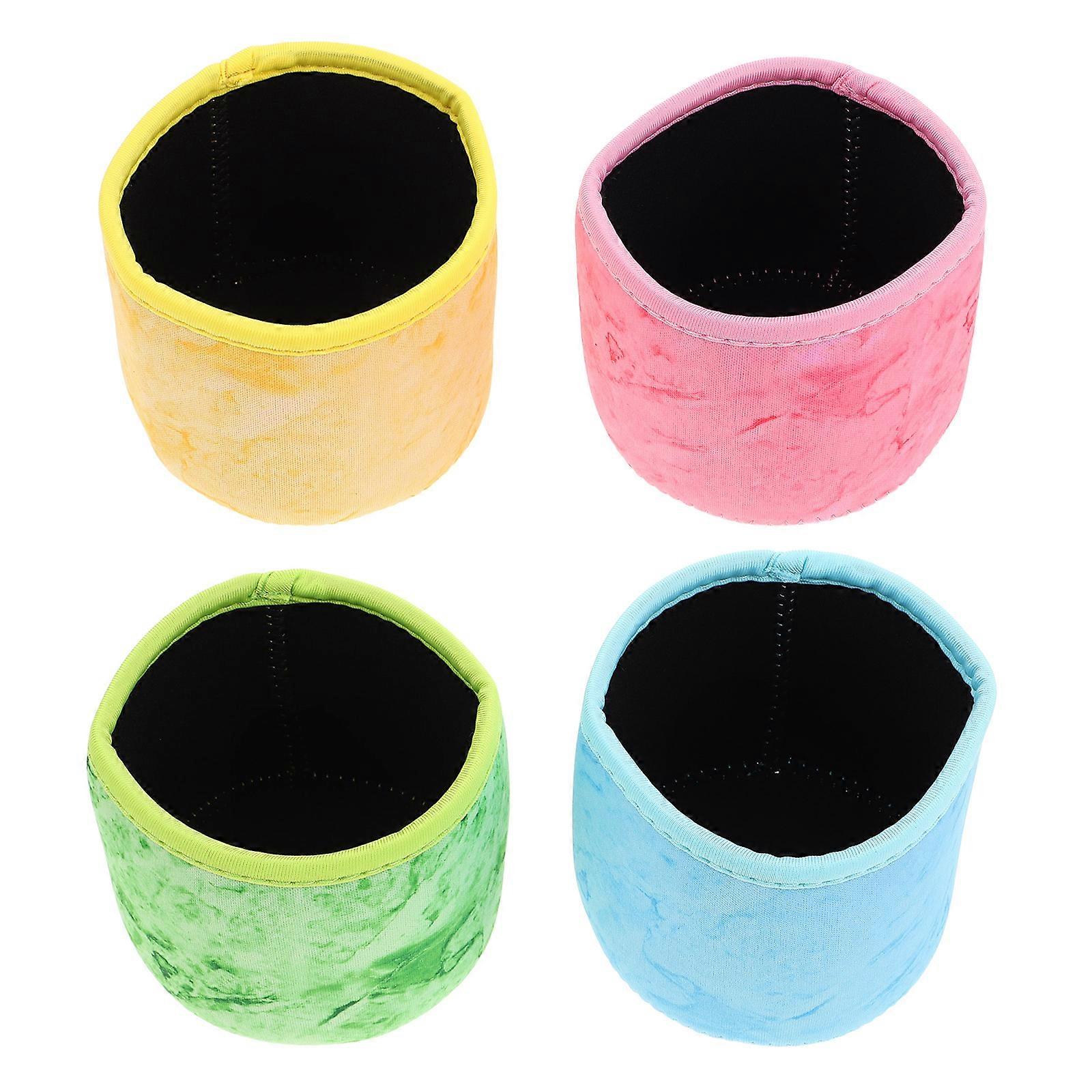 Ice Cream Sleeve Neoprene Insulated Sleeve 4Pcs for Cold Coffee Drinks
