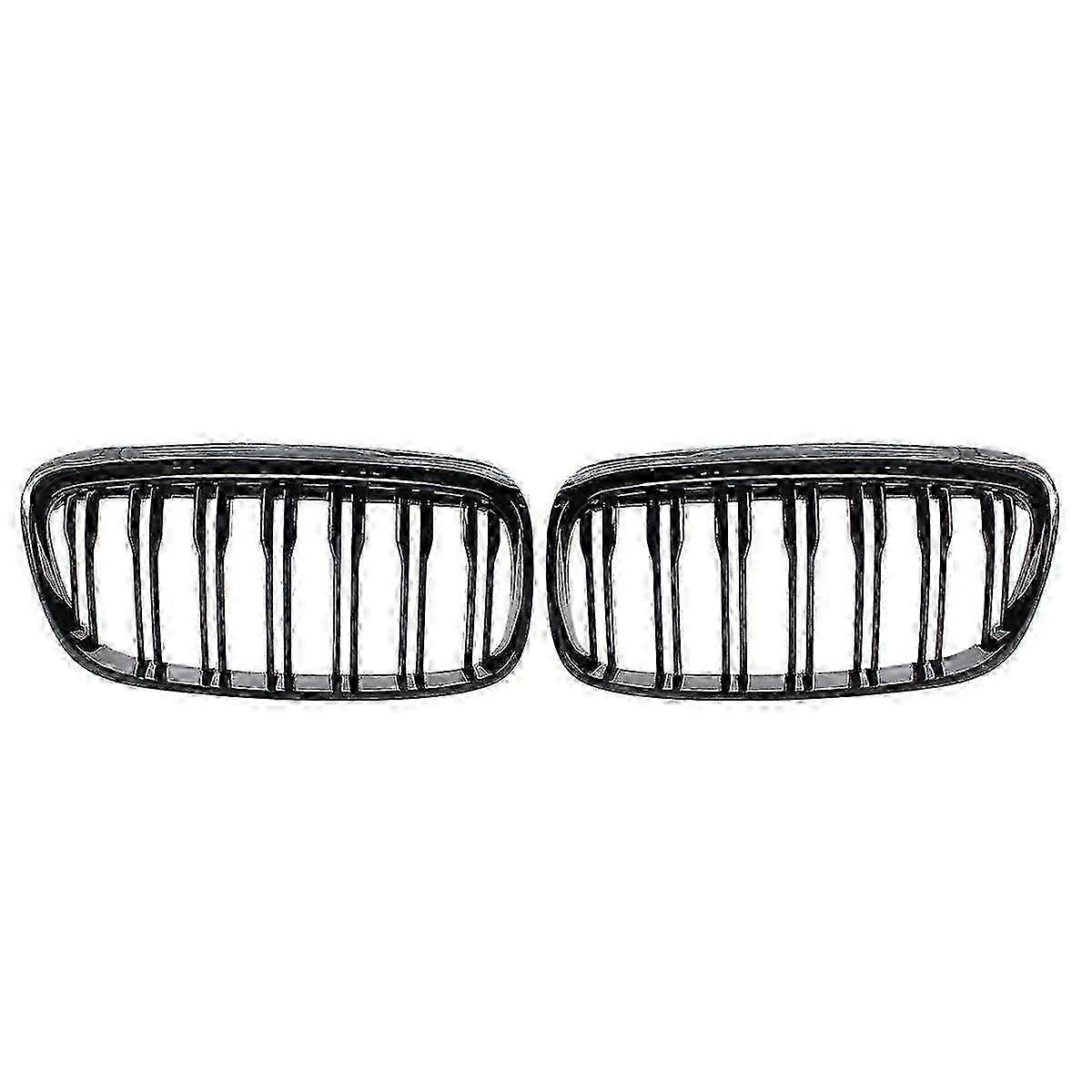 F45 Black Front Grill Mesh for - 2 Series 5-Seat Active Tourer & 7-Seat F46 Gran Tourer Front Bumper Grille 2014-2018