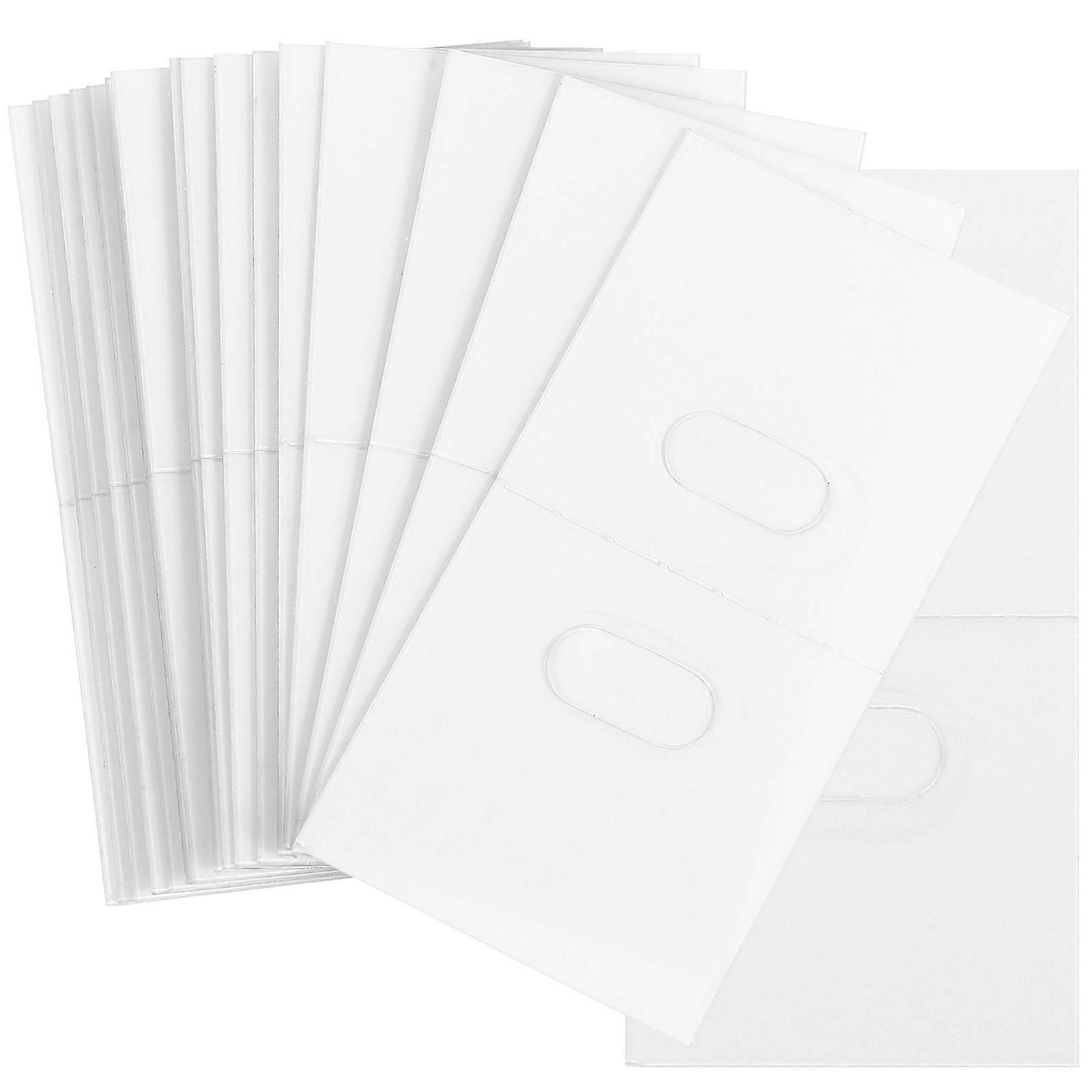 Transparent Plastic Vertical Blind Repair Tabs for Blind 60Pcs Accessories