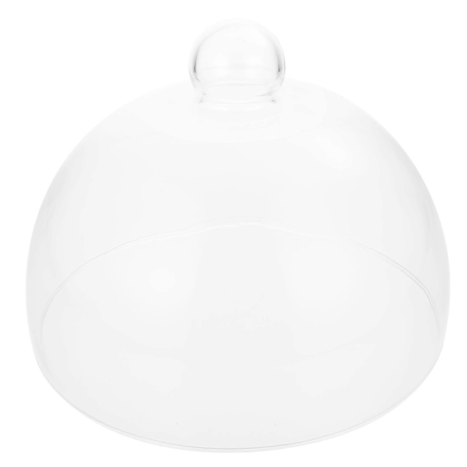 Practical Design Transparent Food Cover Round Dome 21x21cm Food Protector 1Set