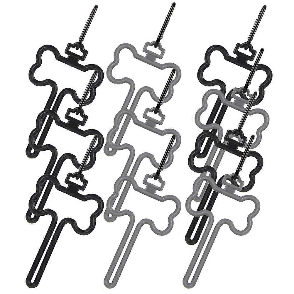 Dog Waste Bag Holder Durable Poop Bag Fixed Clip Set 20Pcs for Puppy Walk