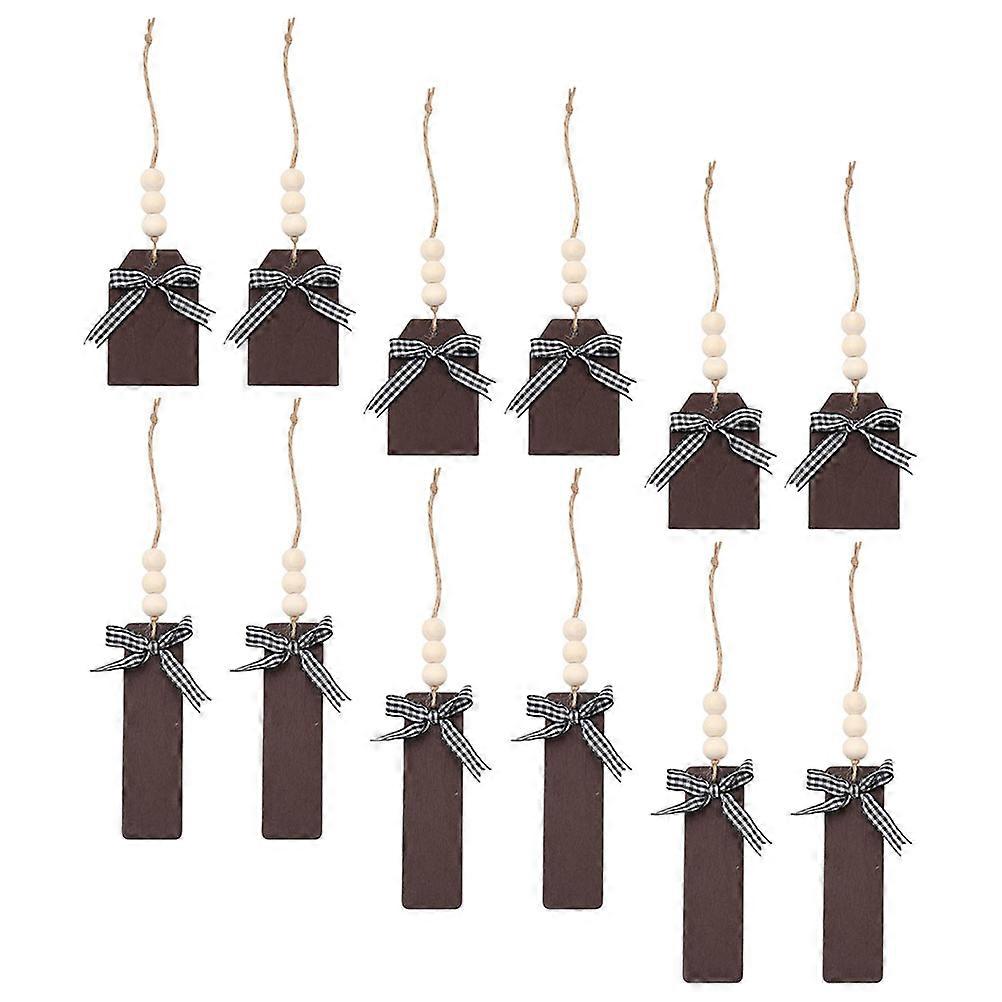 DIY Unfinished Xmas Wood Tags 36 Pcs Ideal For Craft Enthusiasts Christmas Tree Decorative Function