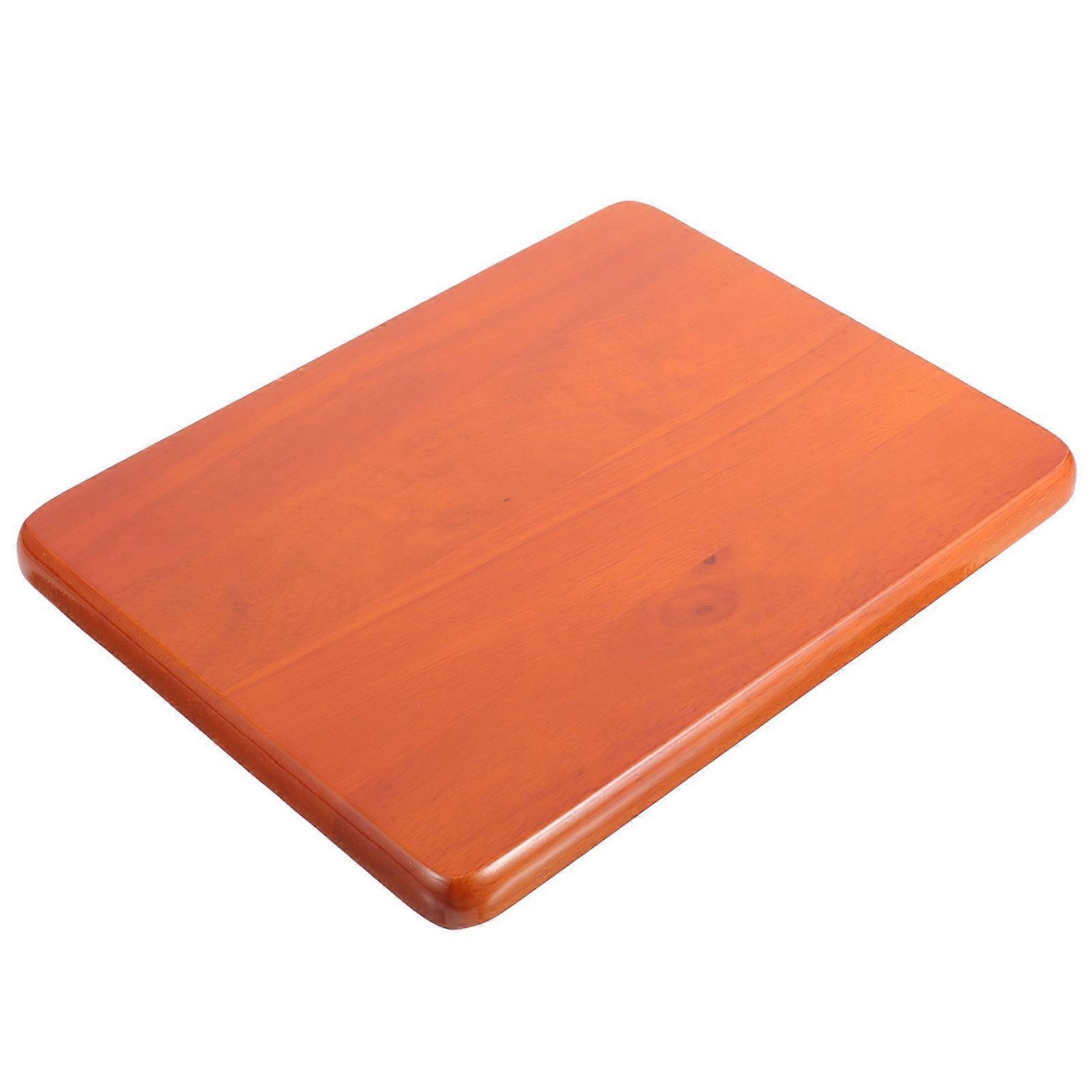 Wooden Stool Seat Replacement for Stool Use 2Pcs Chocolate Square Tops