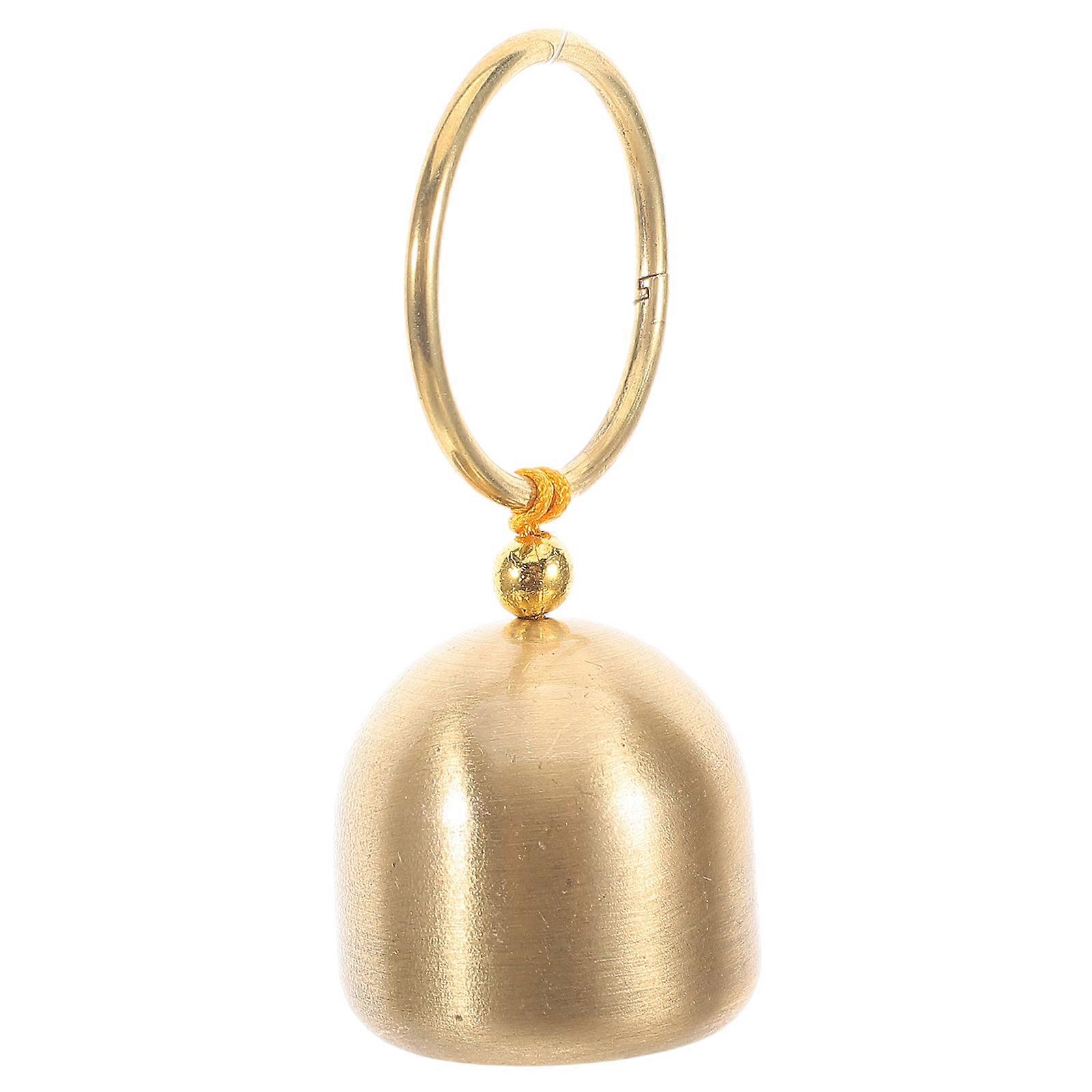 Small Brass Bells Outdoor Bell for Camping Function 4Pcs Vintage Accessories