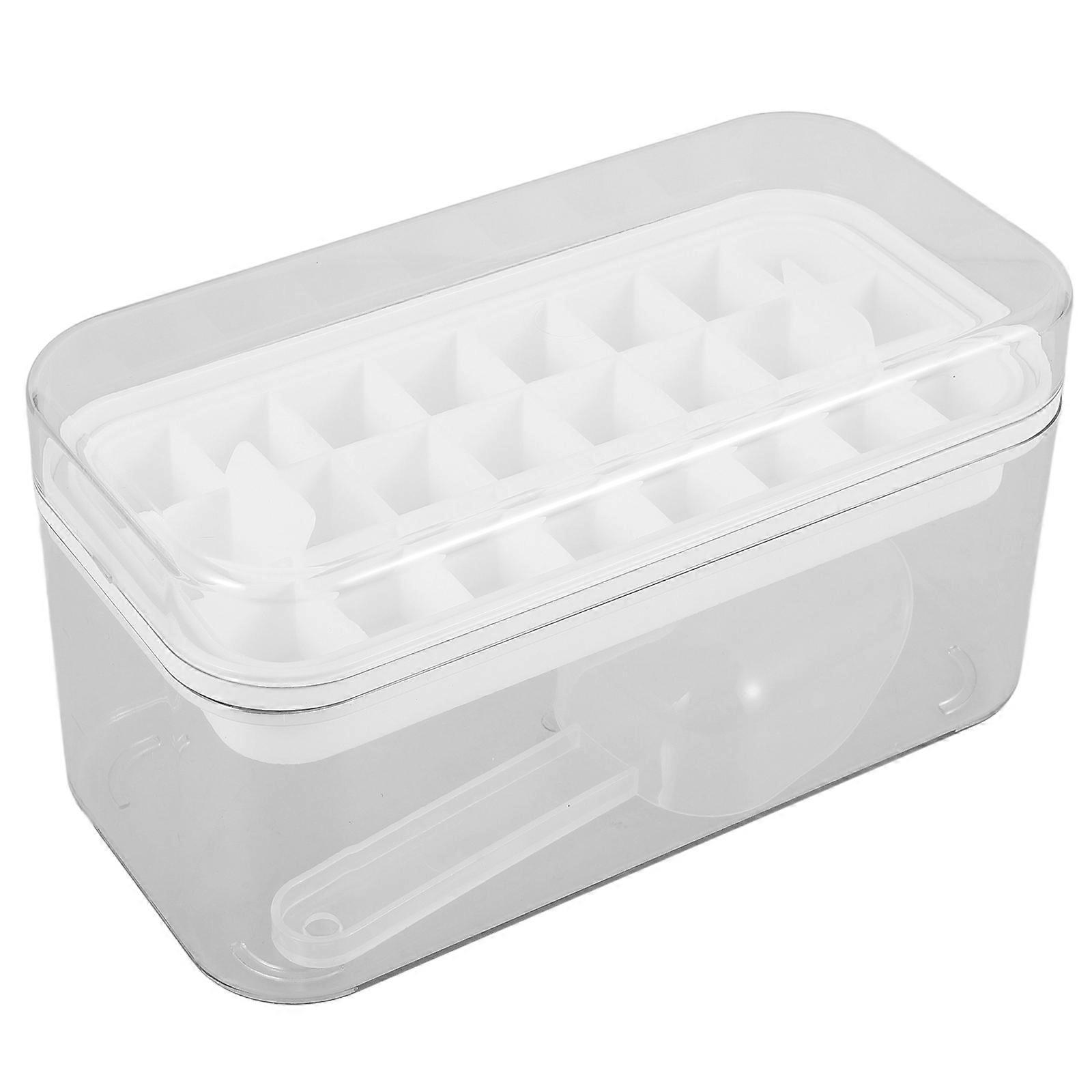 Washable Ice Cream Mold Popsicles Maker for Household Use 3Pcs White