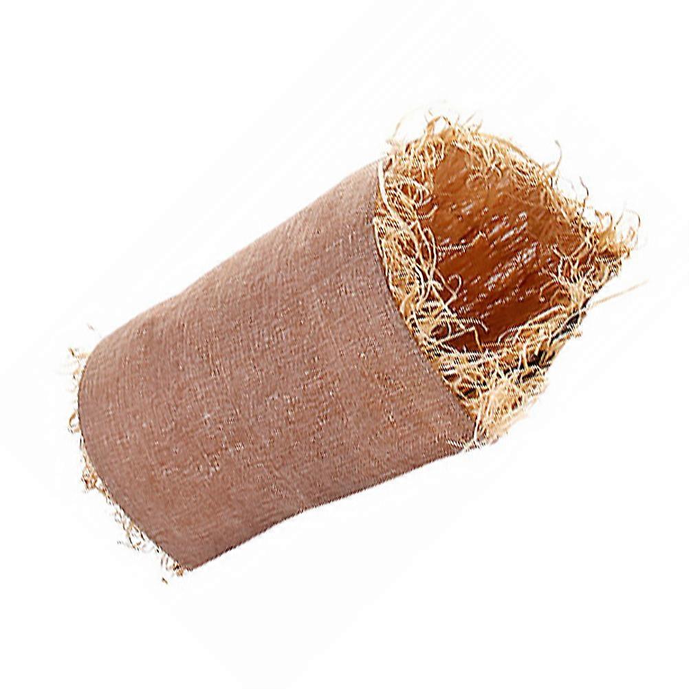 Rabbit Grass Nest Tunnel Bed for Pet Sleeping Khaki Color