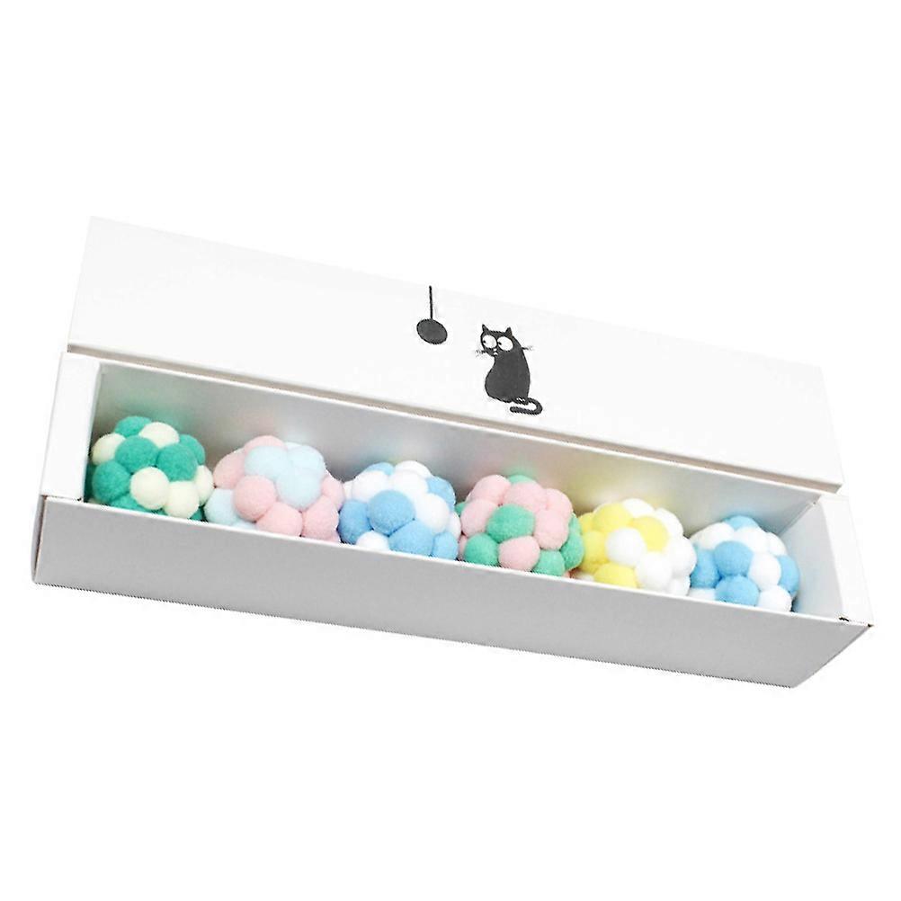 Cat Plush Bell Ball Toy for Fun Exercise 18Pcs Collection