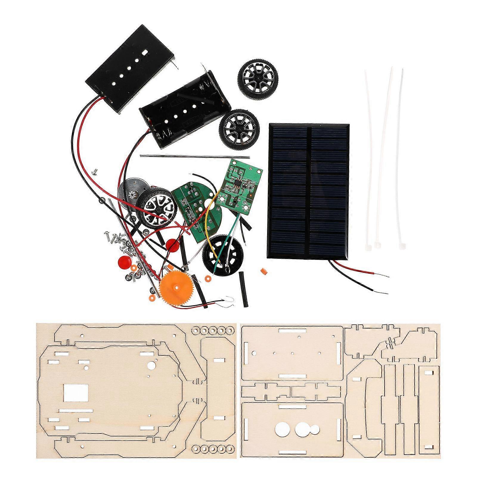 Kids Plaything Solar Energy Powered Remote Toy 3Sets