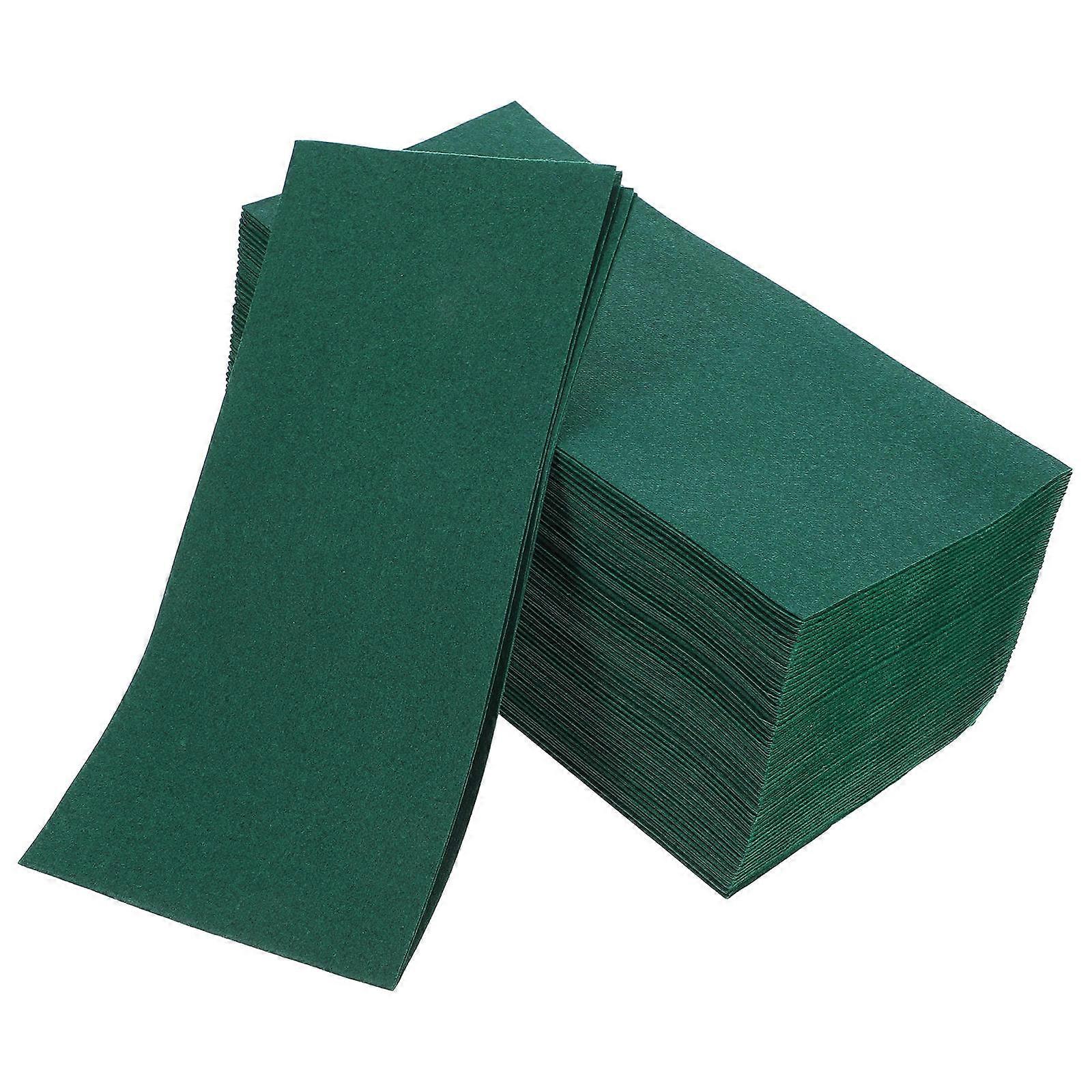 150Pcs Green Decorative Paper Napkins for Dinner Party Use Soft and Absorbent