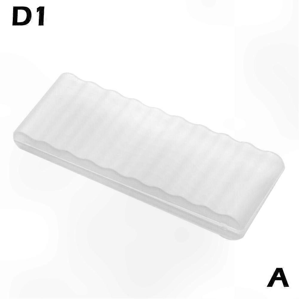 Battery Storage Organizer Case for 18650, AA, AAA Cells Clear Plastic Container Box