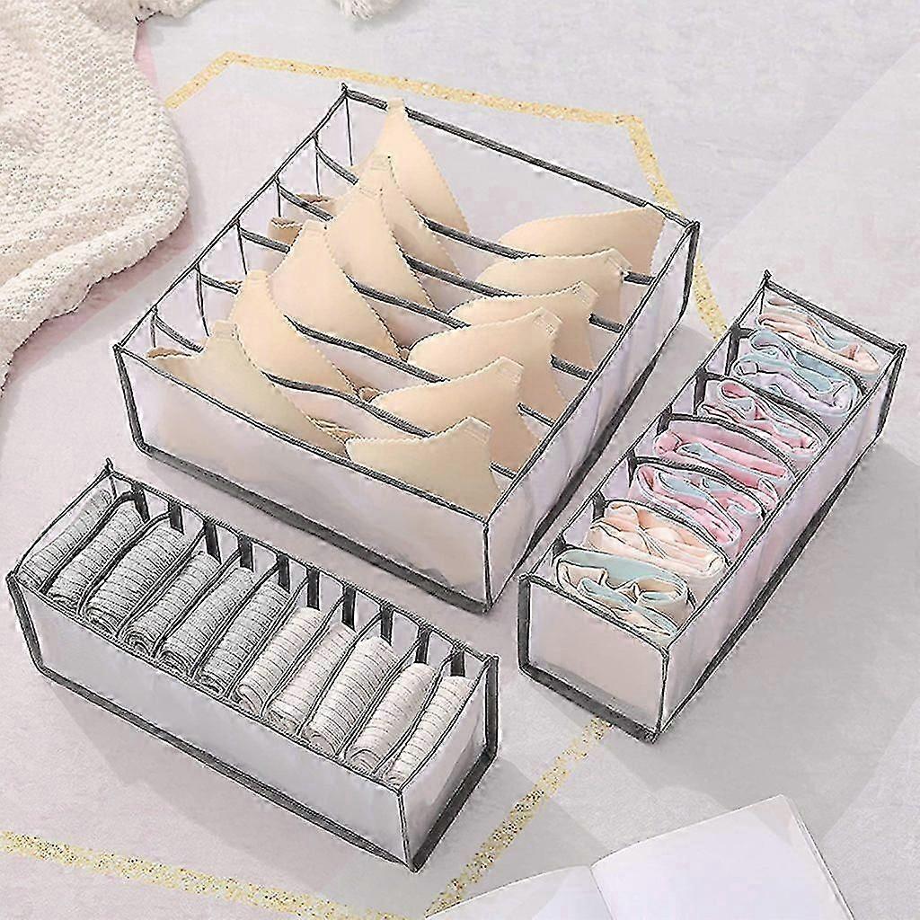 Underwear Storage Box, Drawer Divider Storage Box, Stylish Foldable Women's