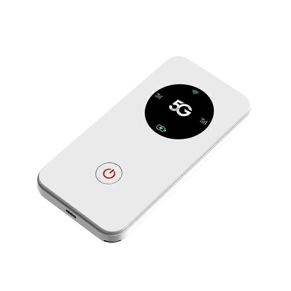 5G MIFI Router Portable WiFi Modem 2.4GHz 5GHz Dual-Band Mobile Broadband Hotspot 5000mAh Pocket Wireless Router