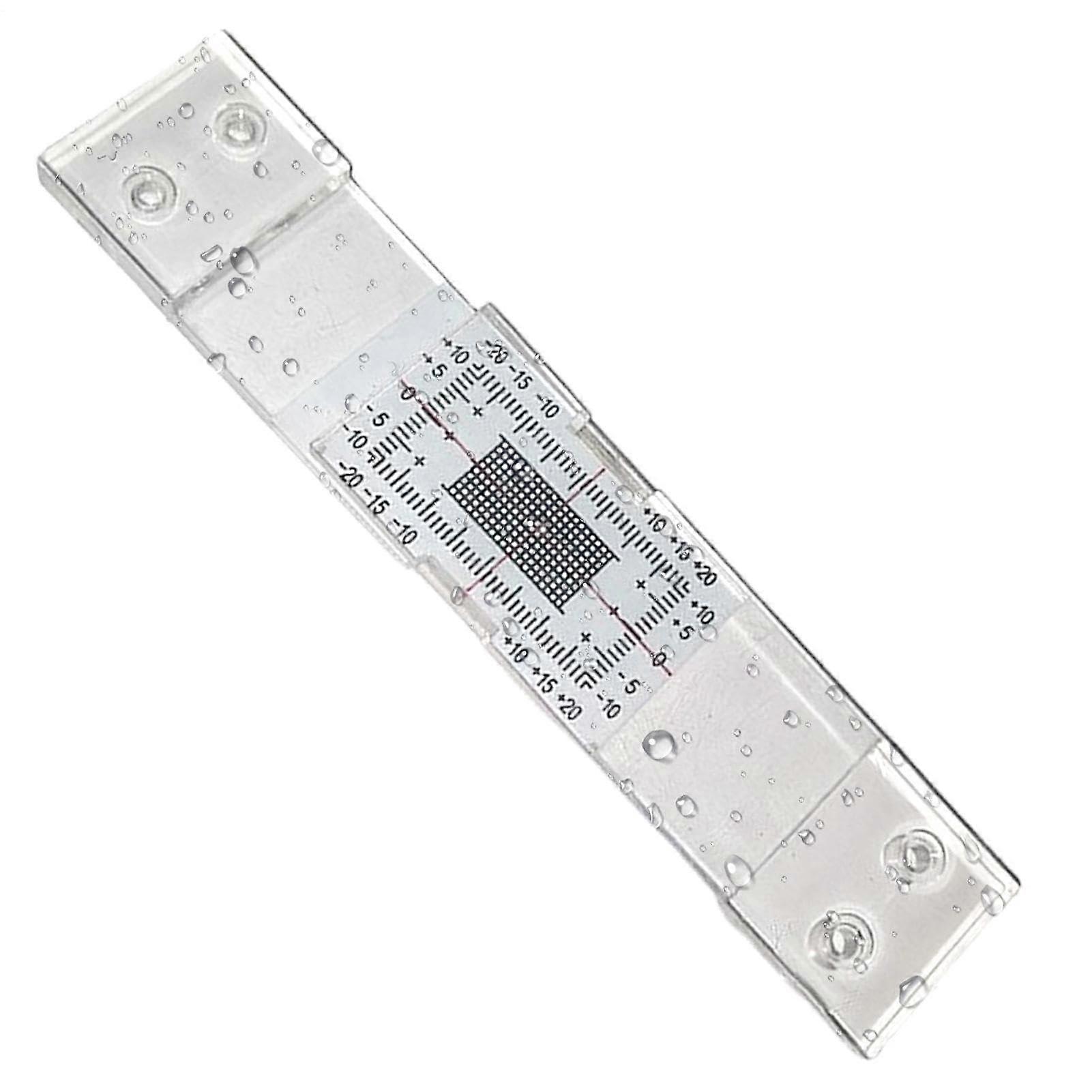 Concrete Crack Monitor Acrylic Standard Crack Gauge Horizontal Vertical Measurement Building Walls