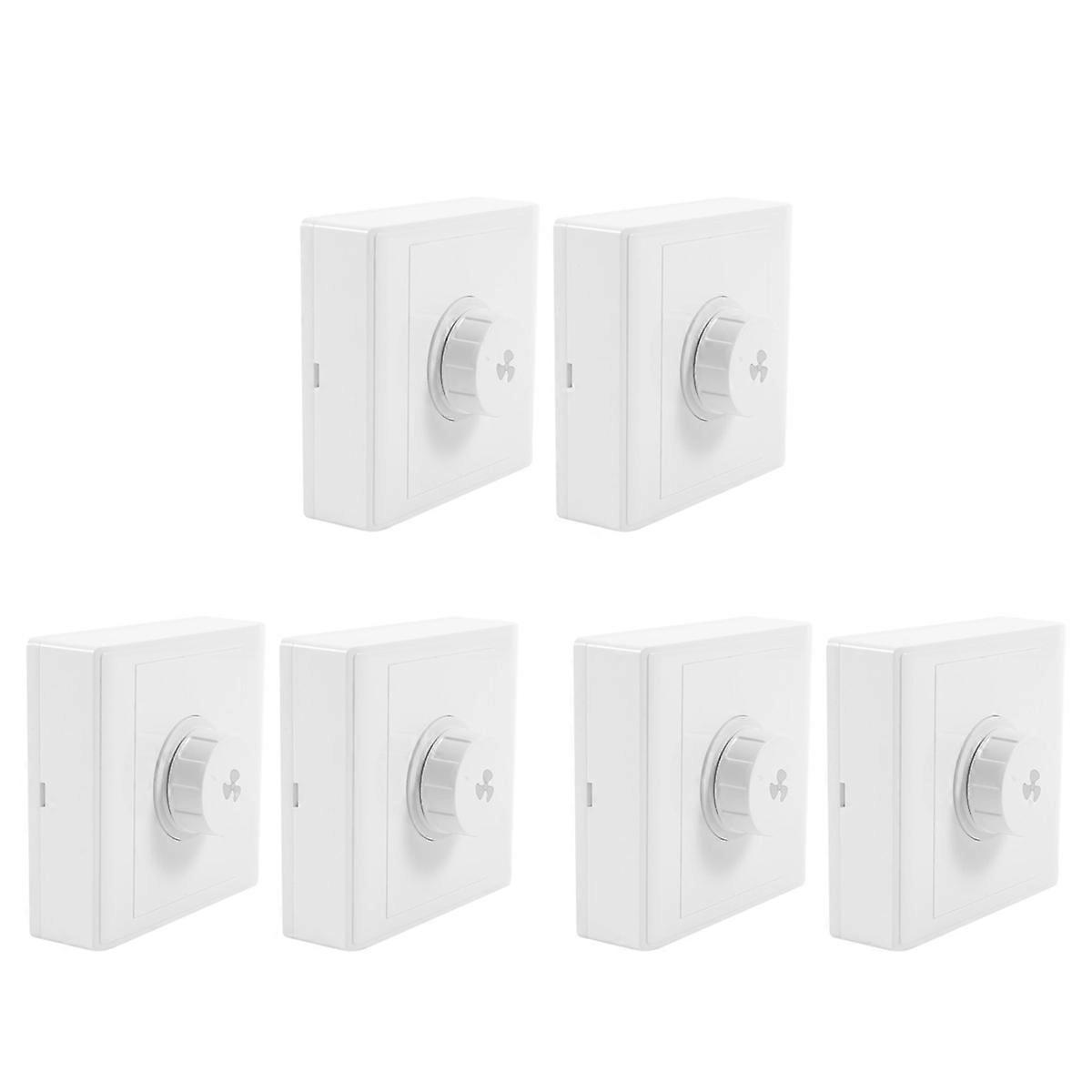 2Pcs Ceiling Fan Stepless Speed Mounted Fan Speed Switch