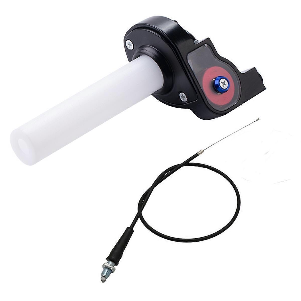 Motorcycle Handlebars Throttle Settle Grips with Throttle Cable
