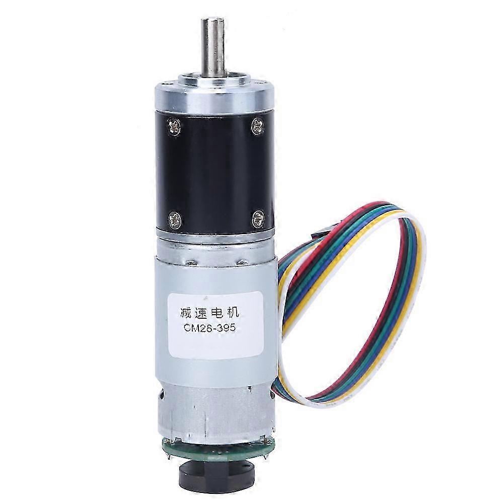 12V 330Rpm Metal Dc Geared Motor Speed Reduction Motor With Encoder