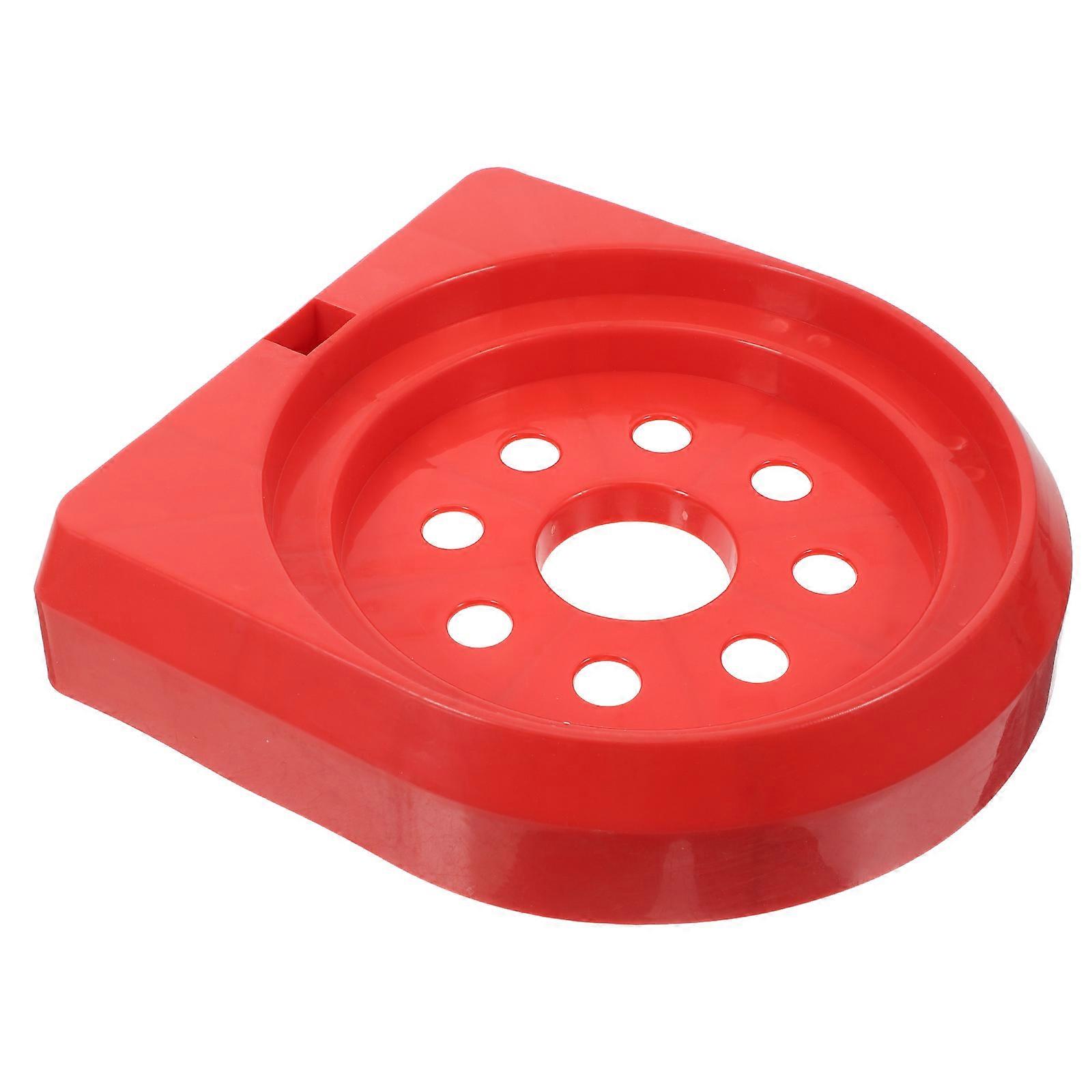 Fire Extinguisher Organizer Plastic Stand Base for Fire Extinguisher 2Pcs