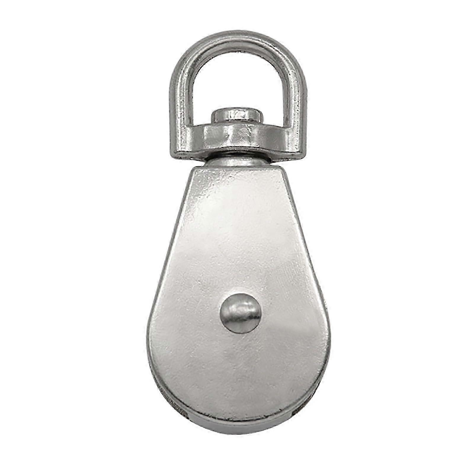 Multi-Purpose Wire Rope Pulley Block, Heavy-Duty Lift System for Efficient Load Handling, Steel Construction, 300kg Capacity