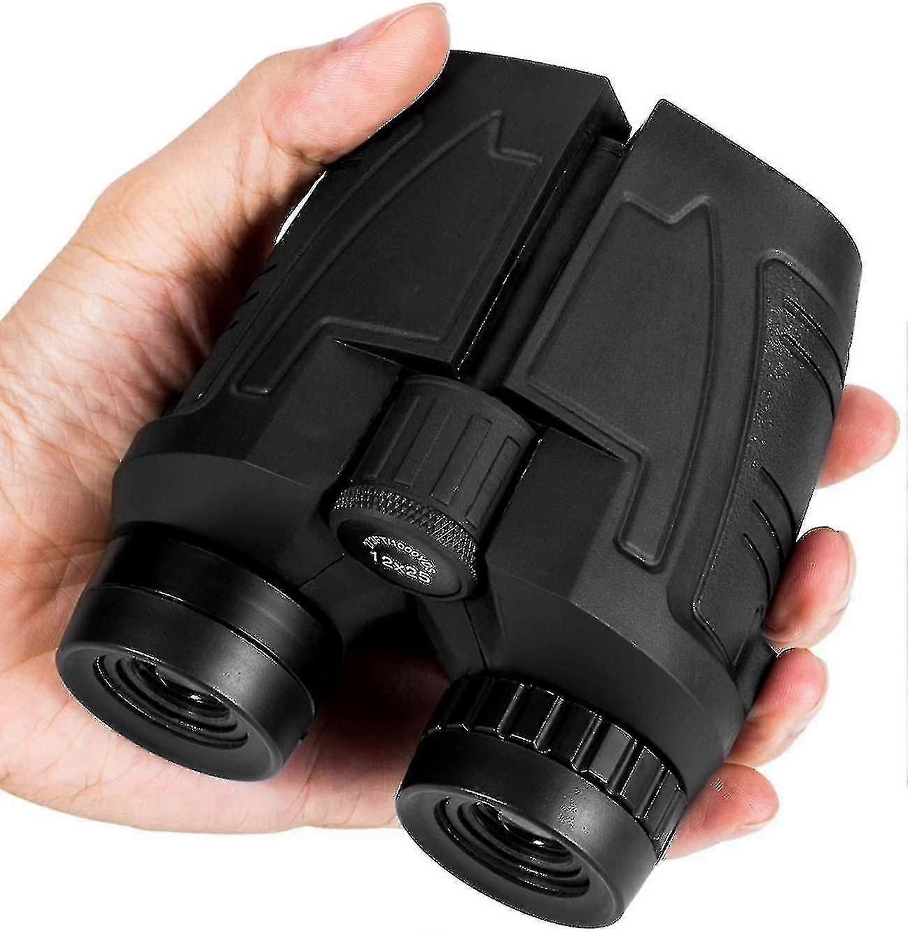 Compact Binoculars With Low Light Night Vision, Large Eyepiece