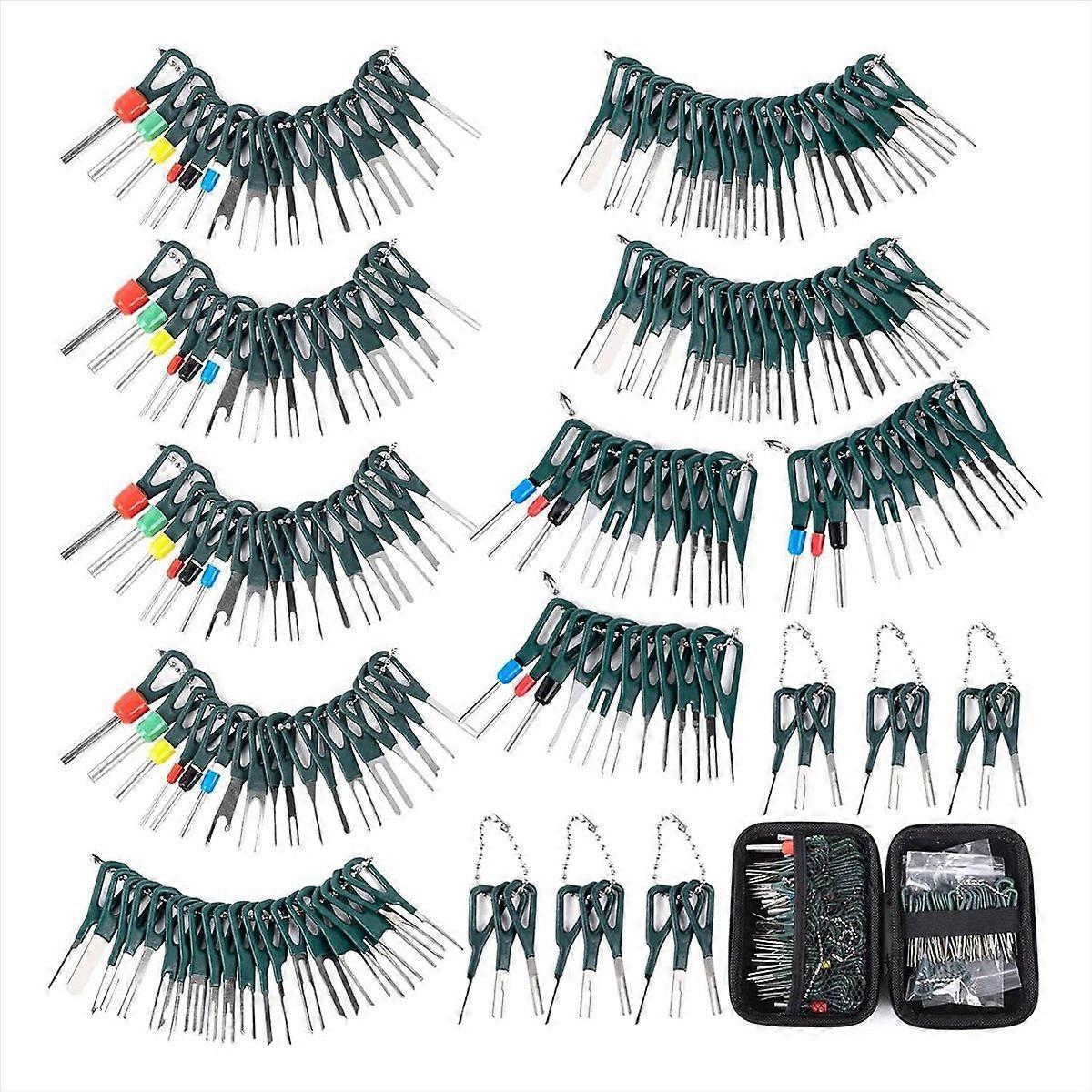 Terminal Removal Tool Kit 172 Pcs Depinning Tool Pin Removal Tool Kit