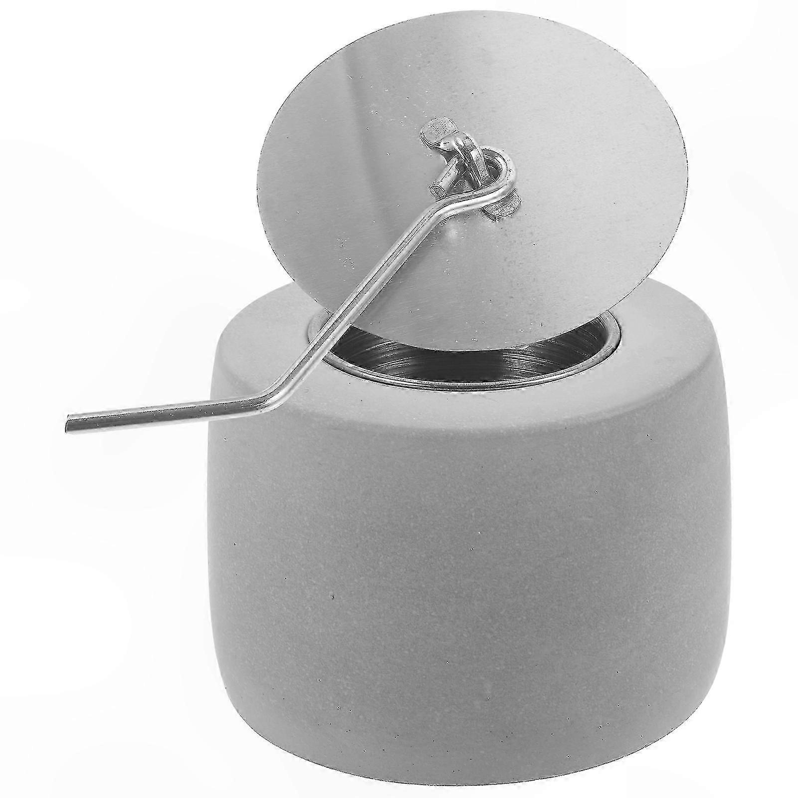 Mini Tabletop Fire Pit, Concrete Fireplace for Outdoor and Indoor Use