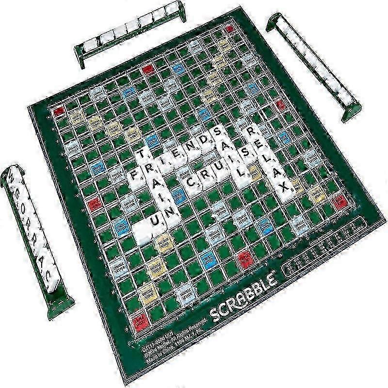 Scrabble Original English Version Board Game Classic Word Building Family Game Educational Entertainment