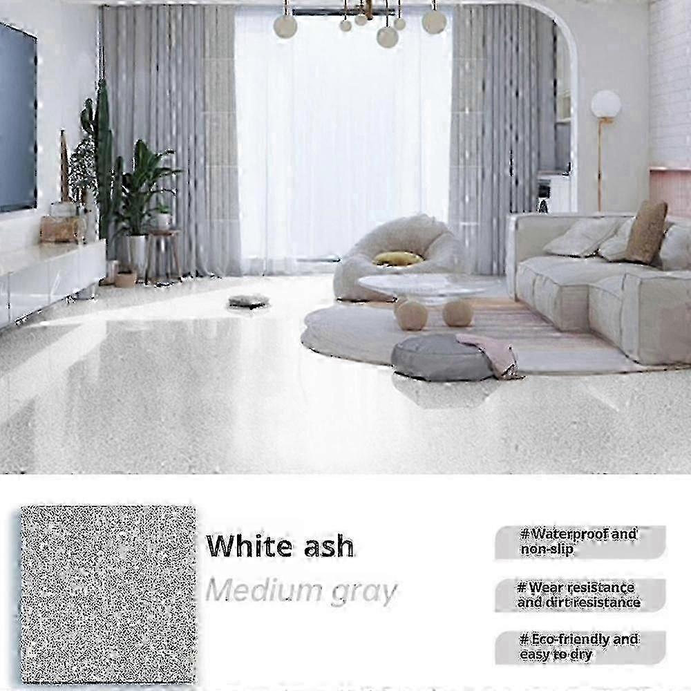 High-gloss Marble Effect Self-leveling Floor Coating Garage Waterproof Paint-Fian