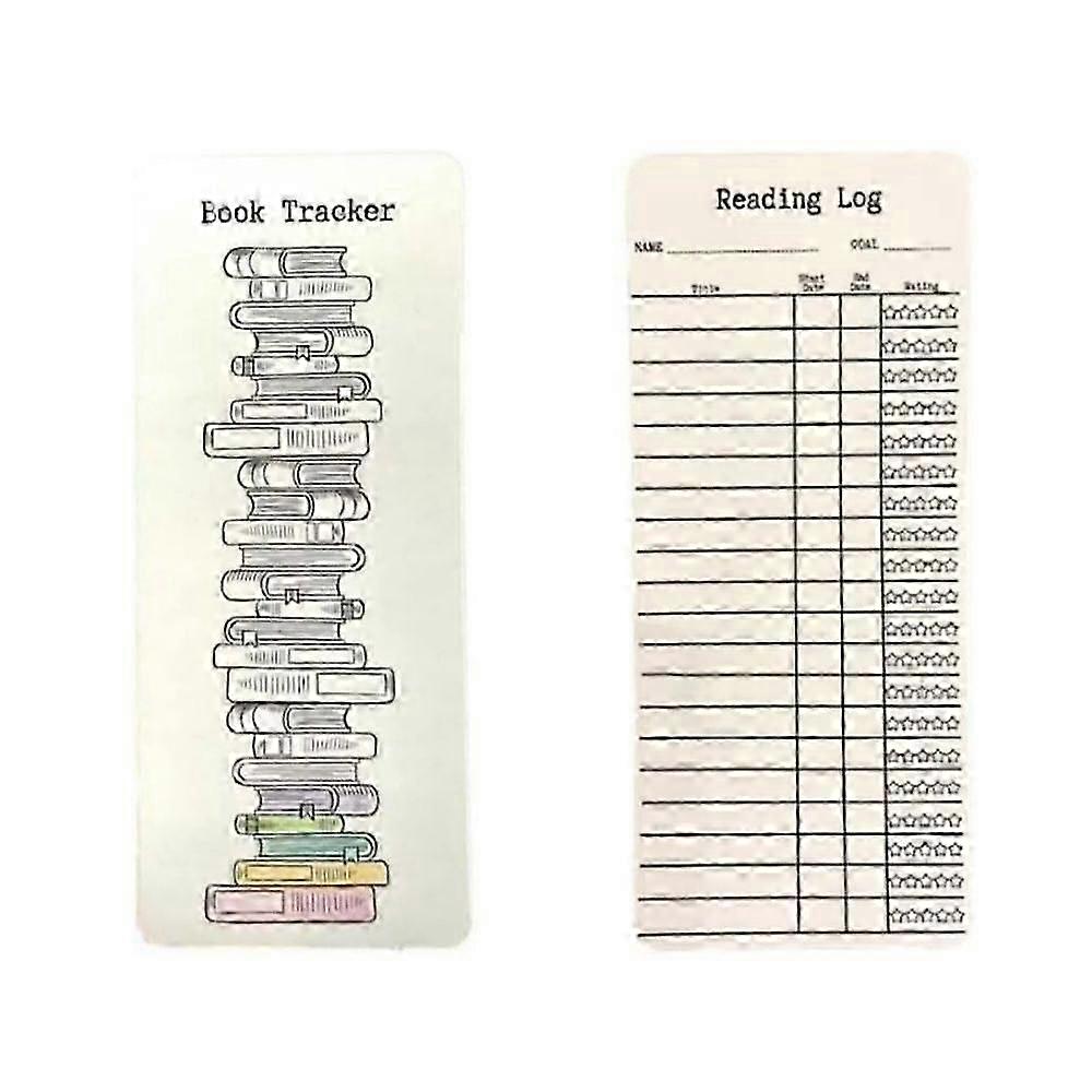 2025 Reading List Bookmark,Reading Log Bookmark,Library Card Bookmark