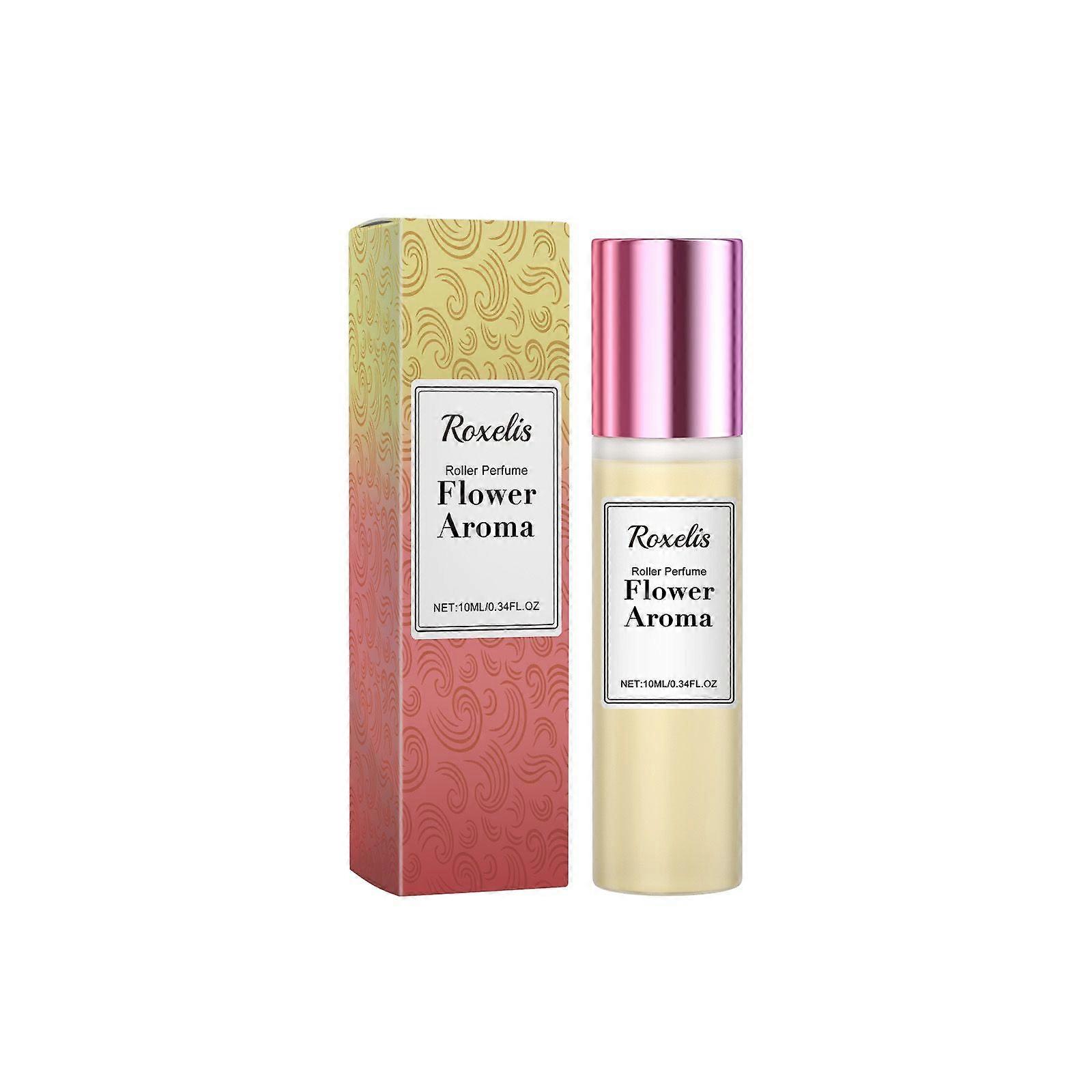 Roxelis Rich Floral Charm Roll-On Perfume, Long-Lasting Fragrance, Niche And Elegant, Convenient For Daily Couple Dates