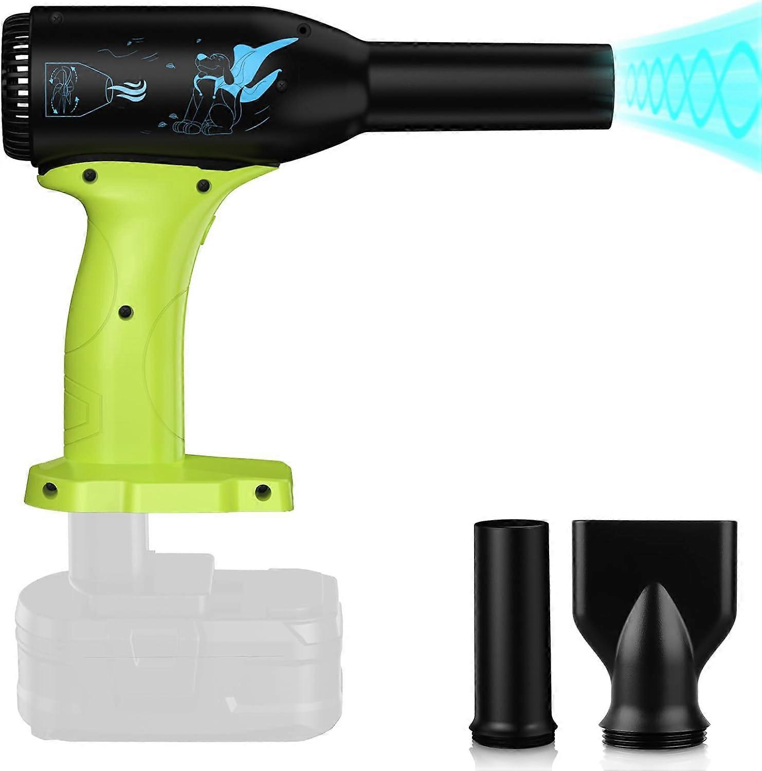 Small Cordless Turbo Jet Blower for Ryobi 18V Battery 90000RPM Handheld Electric Dust Fan Mini Dry Blower for Ryobi 18V P102 P122