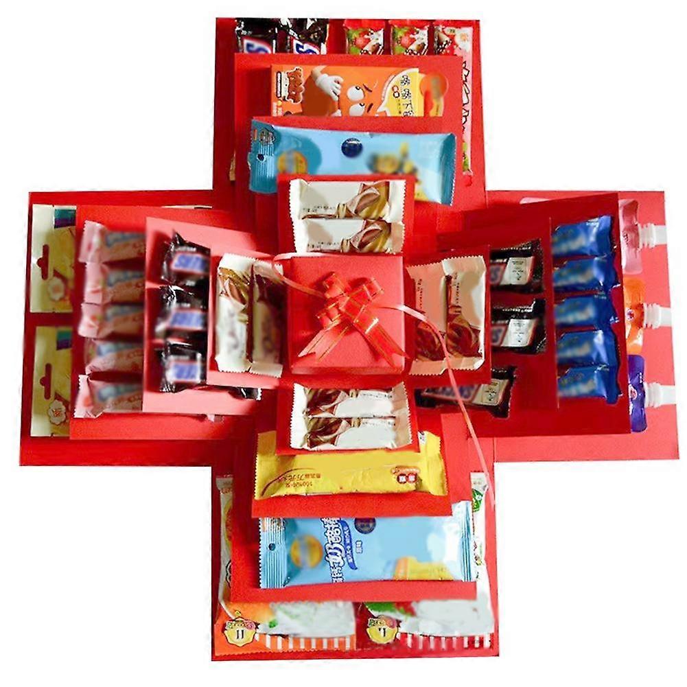 5 Layer Set of Snack Explosion Box Candy Explosion Box DIY Gift Box