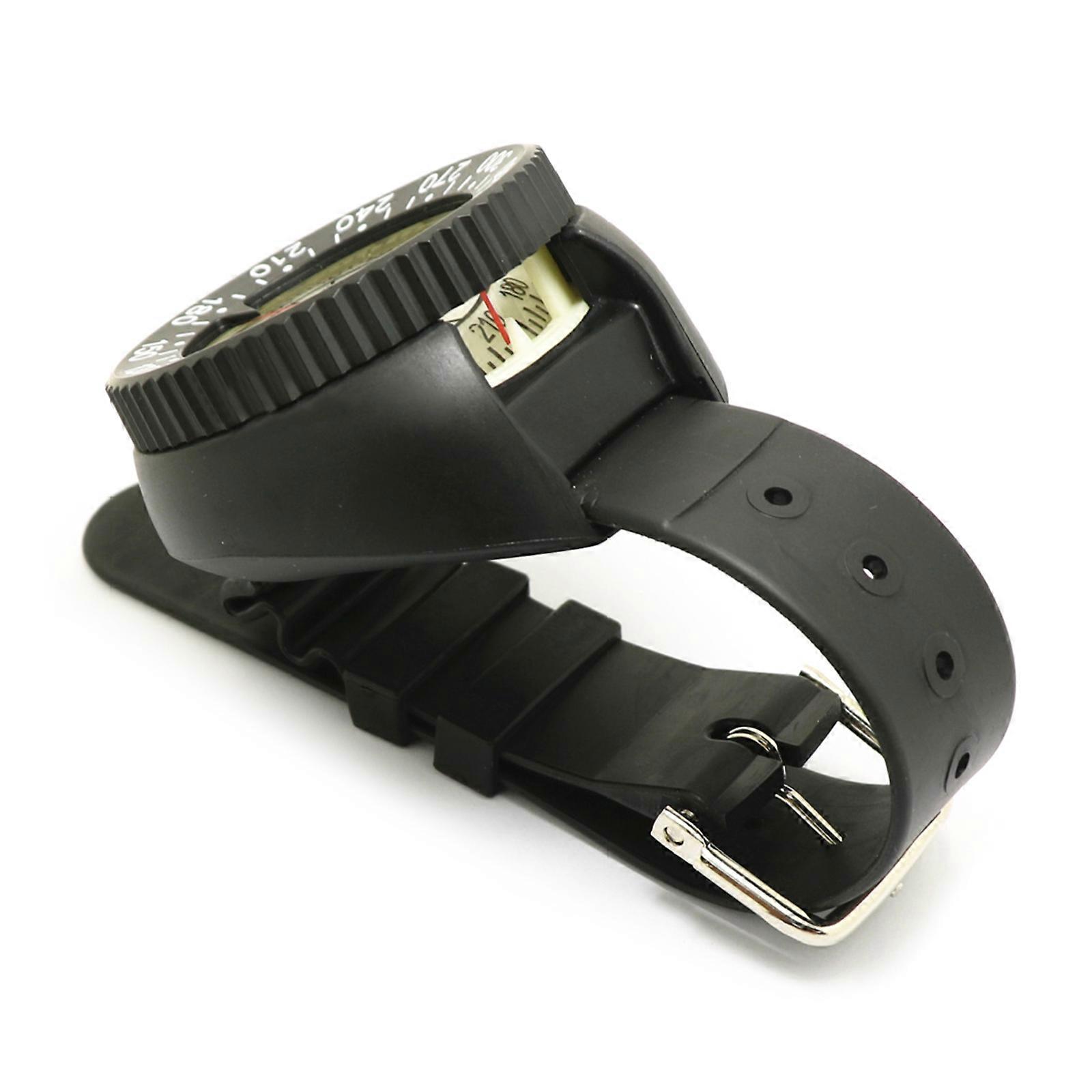 Adjustable Wrist Strap Compasses Professional Diving Navigations Compasses Waterproofs Luminously Compasses Camping Tool Multicolor