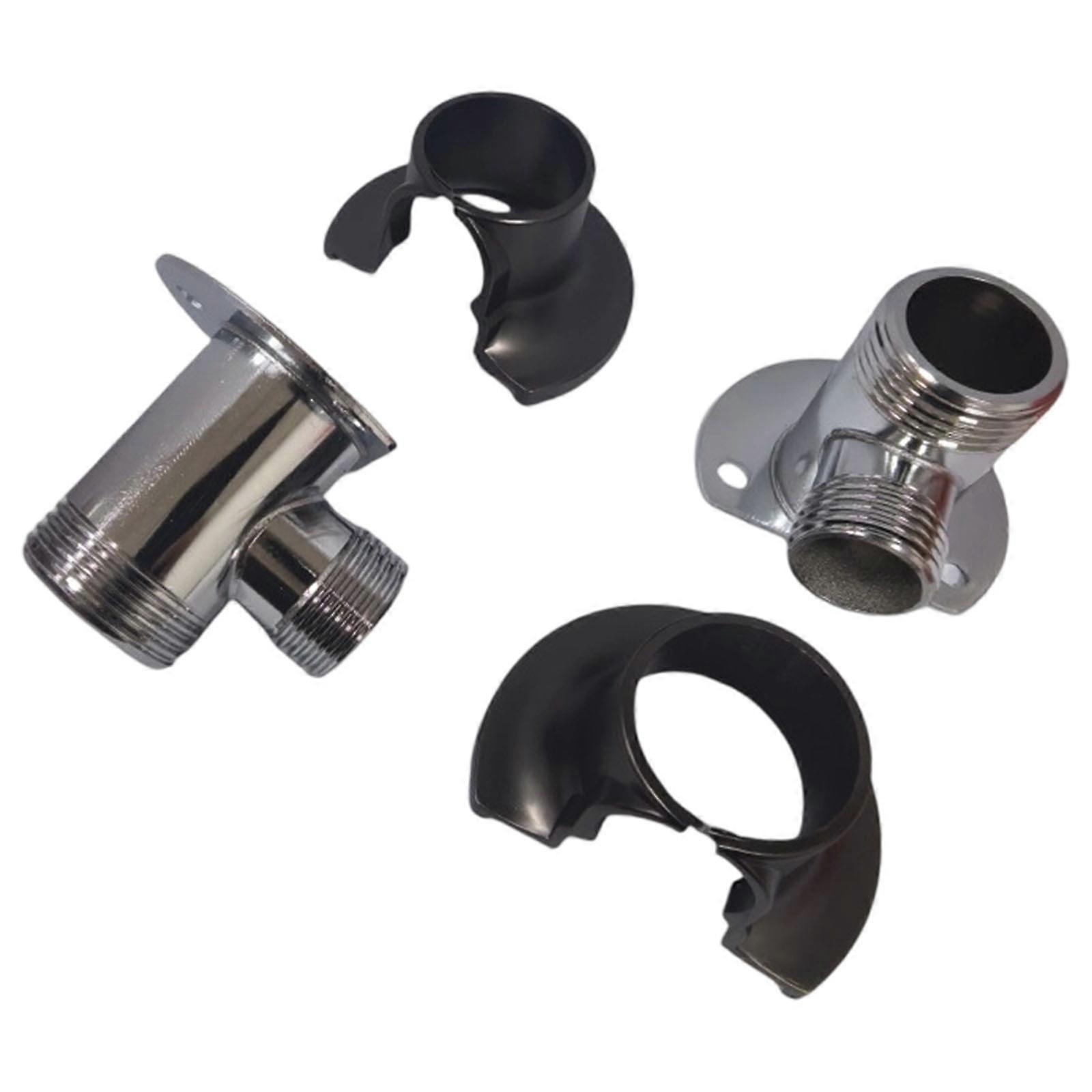 Copper Shower Adapter Surfaces Mount Faucet Seat Leakproof Pipe Fittings For Shower System Faucet Replacement Part Multicolor