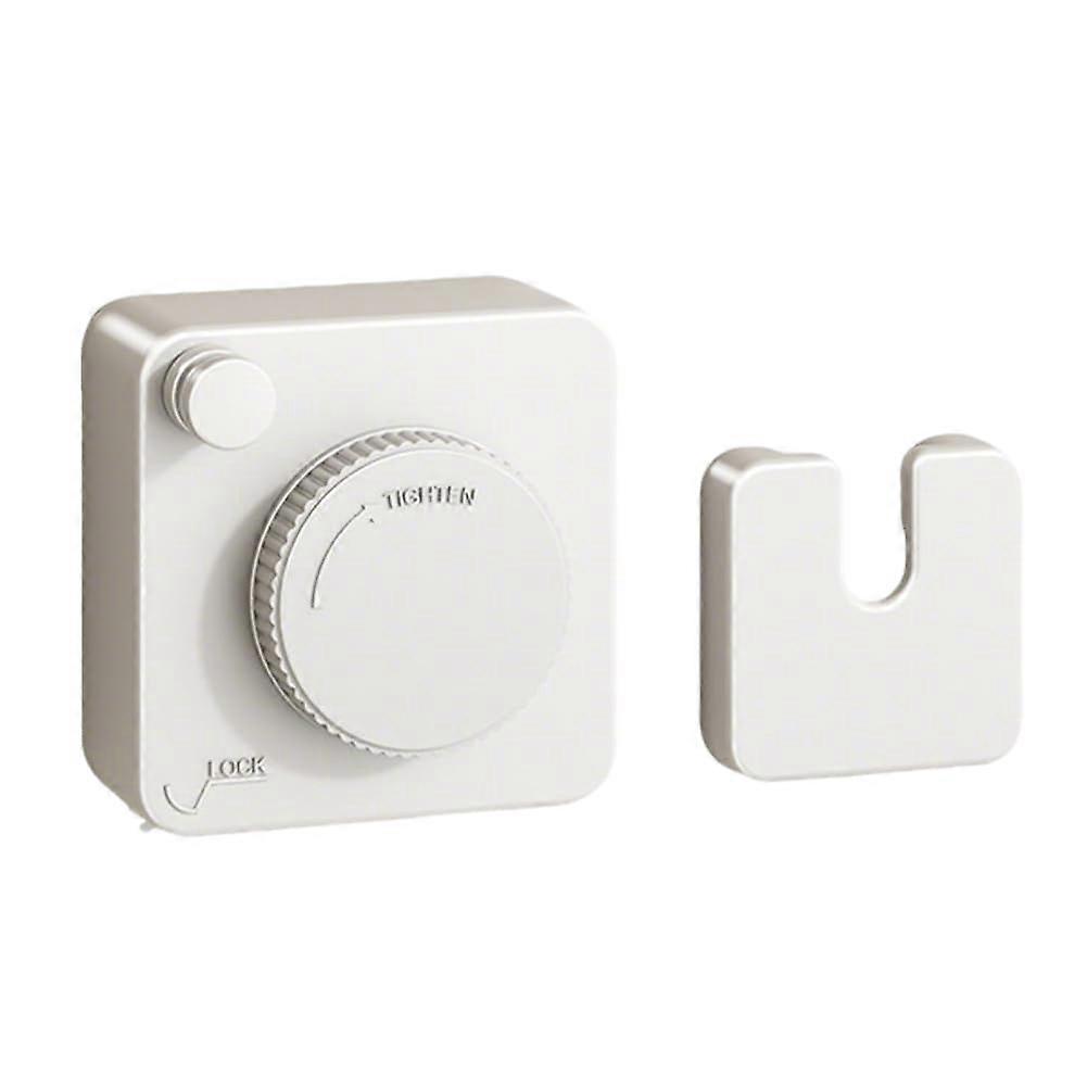 Retractable Clothesline 15.1ft White for Indoor Outdoor Laundry Drying Wall Mounted