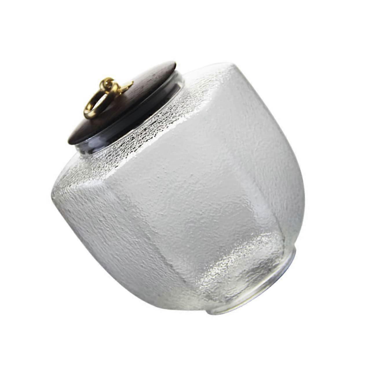 Tea Storage Jar Airtight Japanese Design Ceramic Container for Pickles Honey Condiments