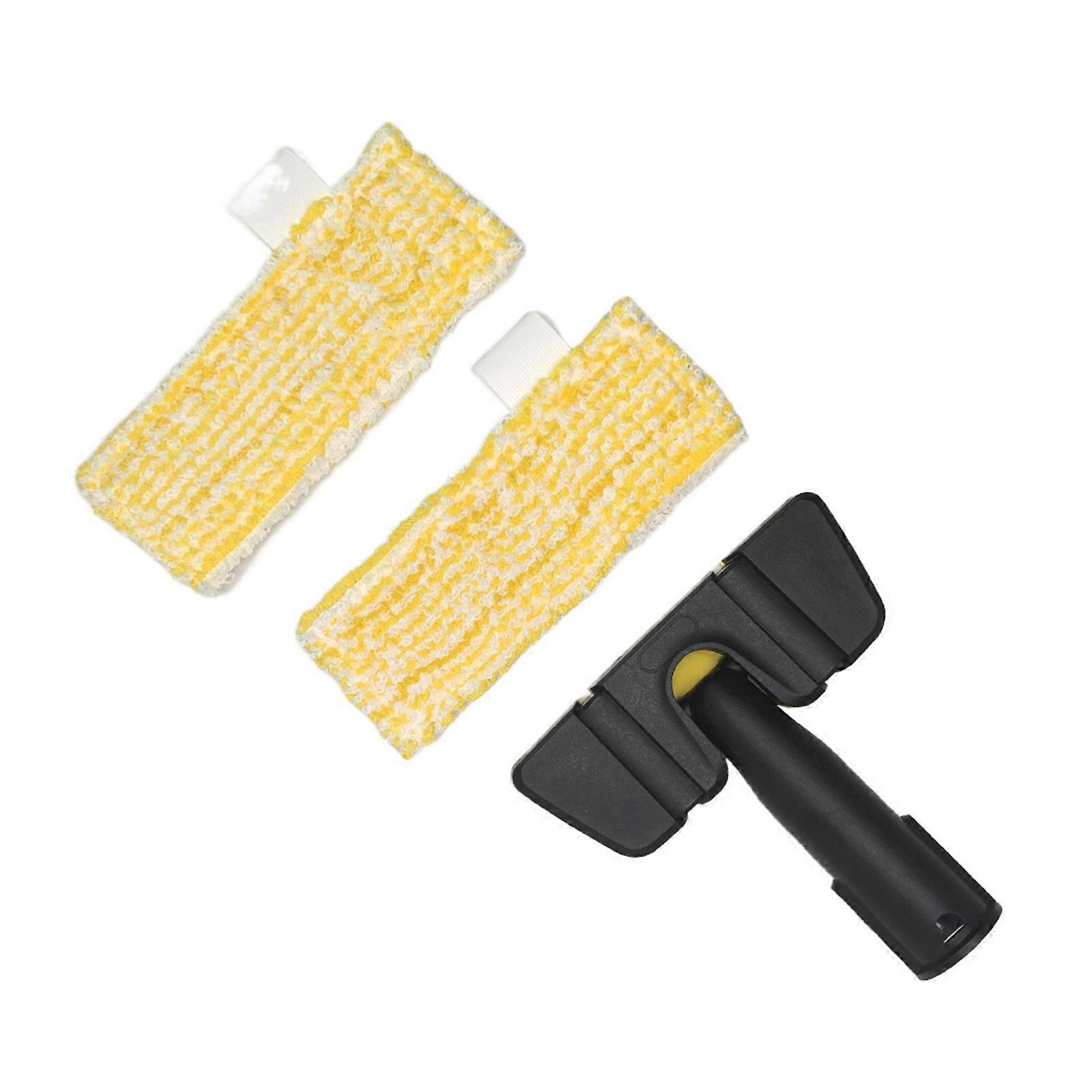 Portable Steam Cleaning Tool Replacement Kit Flexible Foldable Hand Nozzle With Microfiber Cloth For Tight Space Cleaner Multicolor