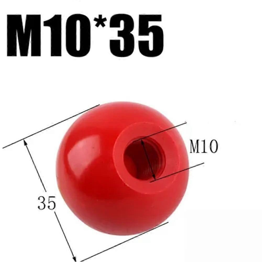 Efficient and Versatile Machine Tool Handle Ball Nut for Various Industries M10-35bakelite red