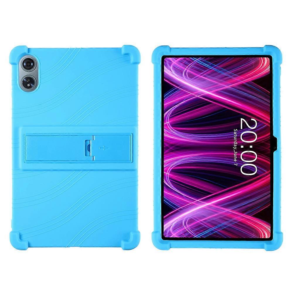 For Teclast T60 Plus Silicone Case with Kickstand Rugged Protective Cover