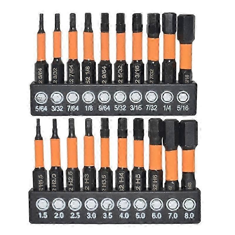 Compact Magnetic Inner Hexagon Head Screwdriver Bit for Engineers DIYers