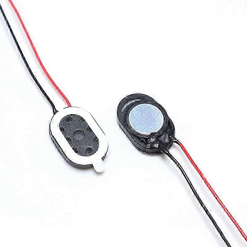 2 Pieces 8 1W 1510 Speaker Oval Loudspeaker Driving Record Phone Speaker 1015 SNR 100 dB 8 ohms 1 watt 8r 1w