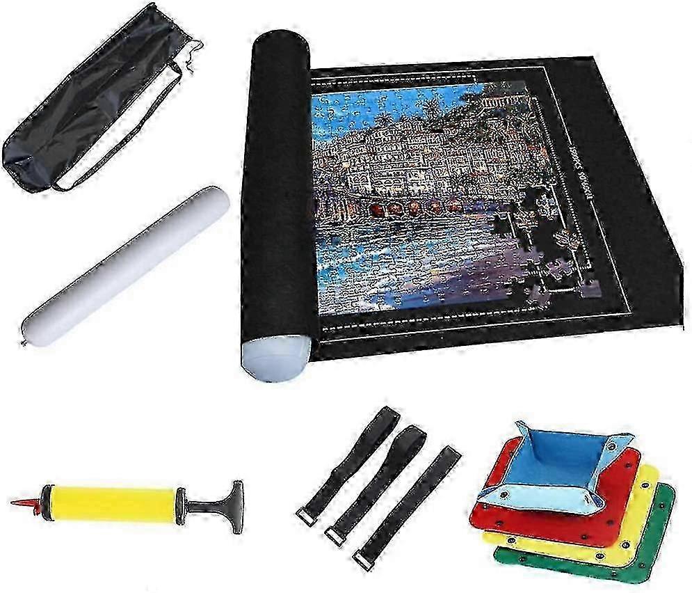 Puzzle Mat For Jigsaw Puzzles, Felt Puzzle Mat Portable, Portable Puzzles Mat