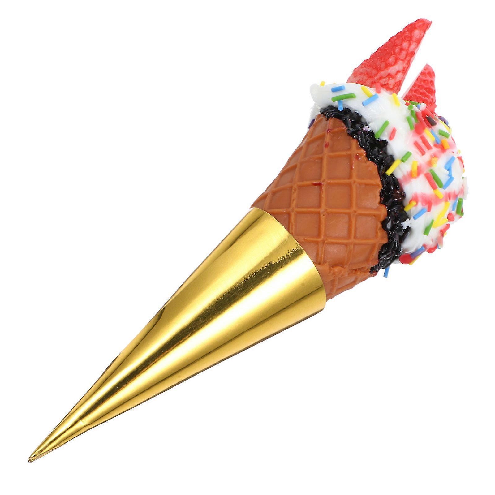 Ice Cream Cone Display Prop for Decoration Artificial Simulation Model