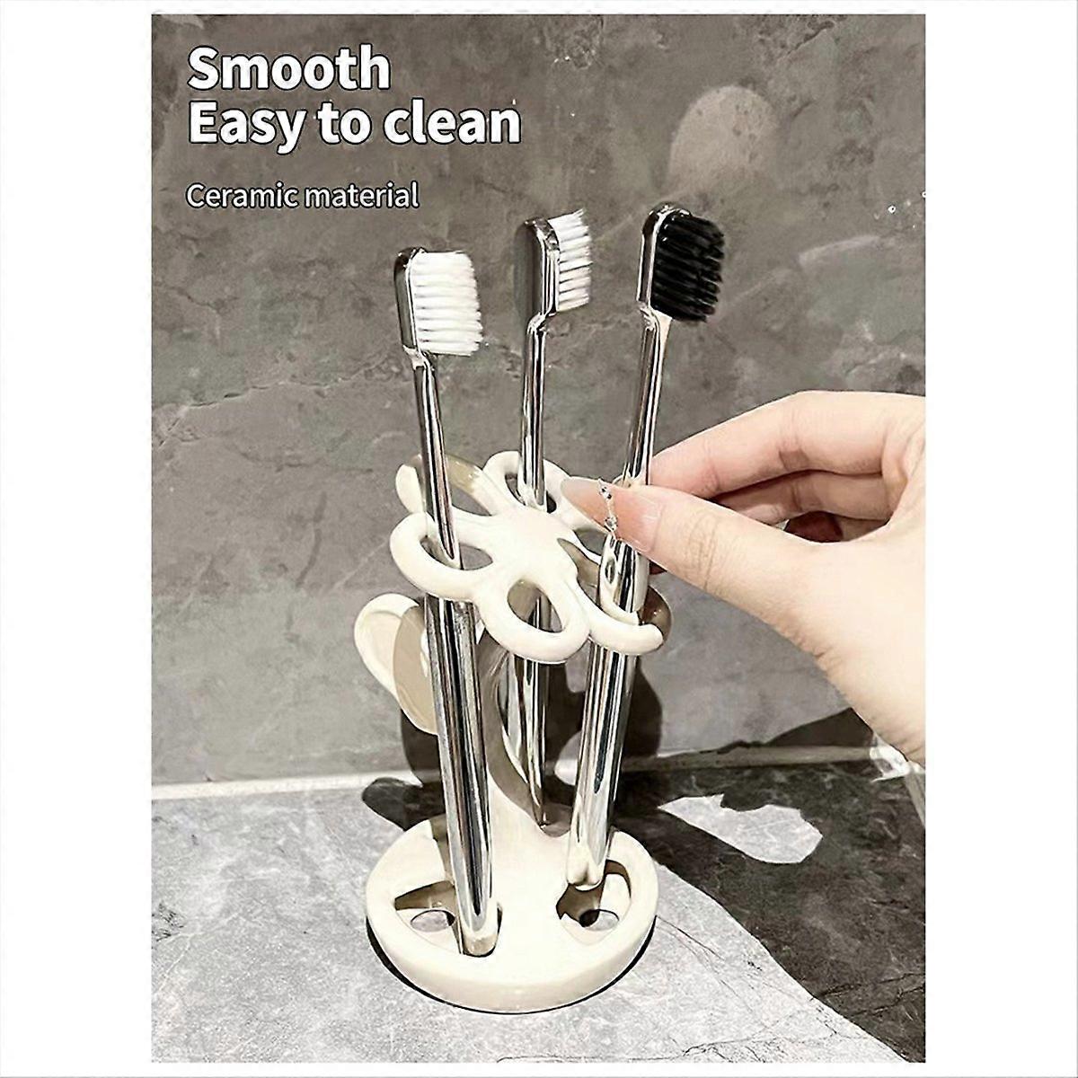 Flower Shape Storage Rack Storage Rack Bathroom Creamy Color